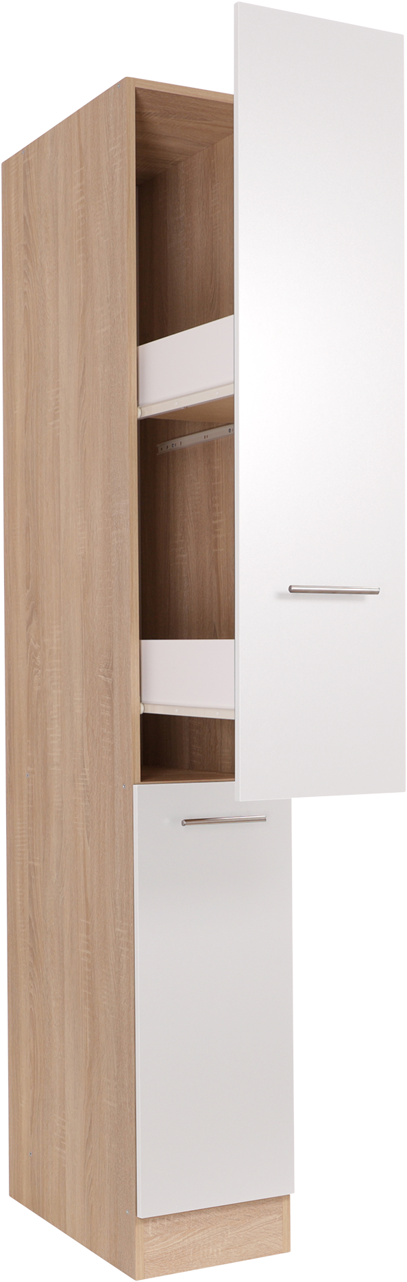 RESPEKTA Armoire à pharmacie »Merle« Breite 30 cm, Metallstangengriffe, Höhe 200 cm