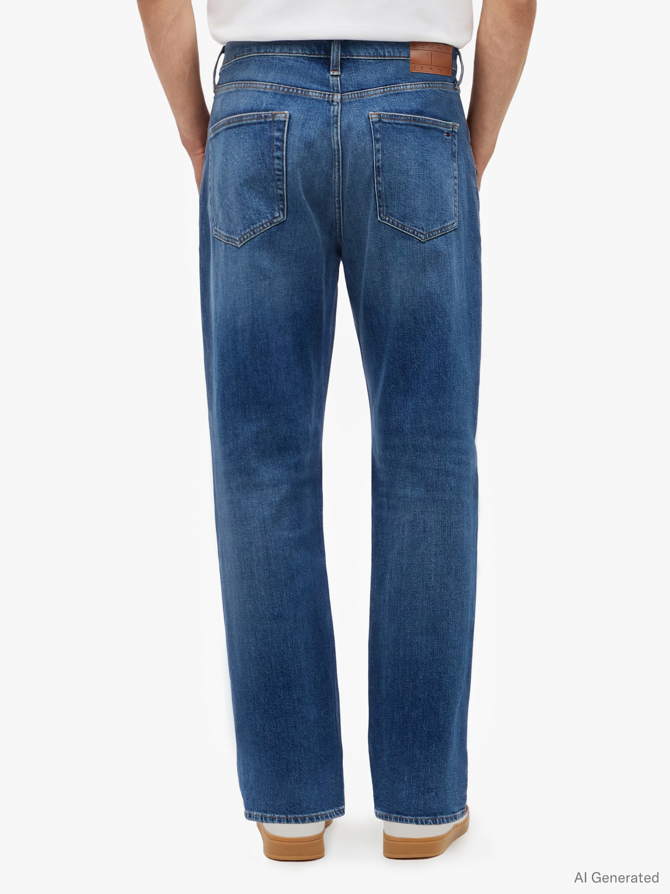 Tommy Jeans 1100000002199 »Otis Regular Straight« Jean coupe droite, taille régulière