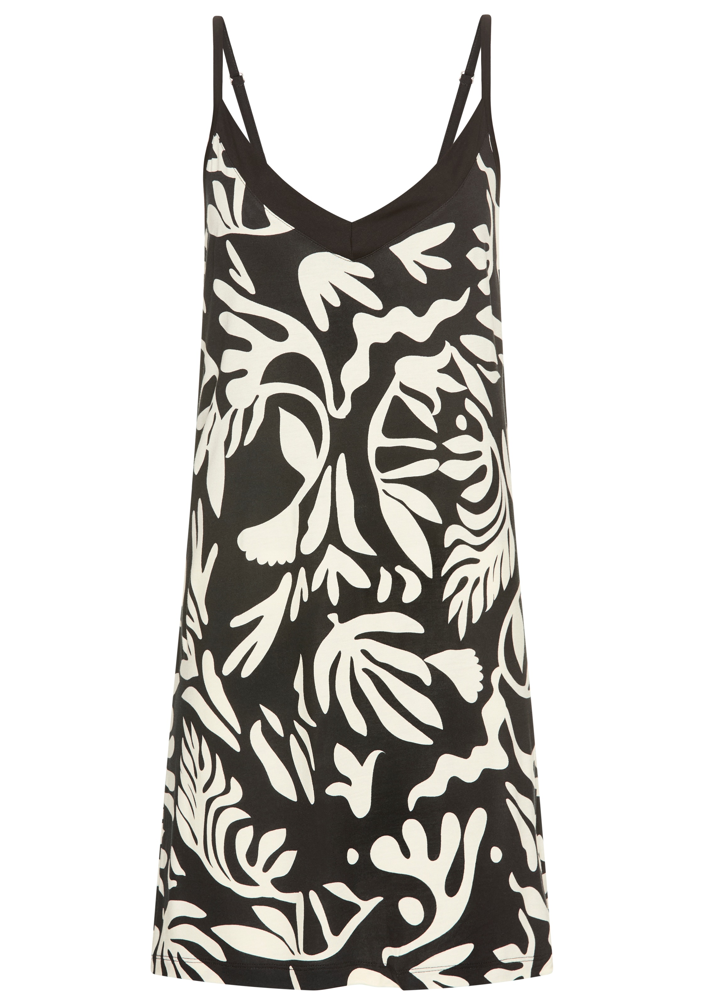 French Connection Negligé 1-teilig,  im zeitlosen Schwarz-Weiss-Look