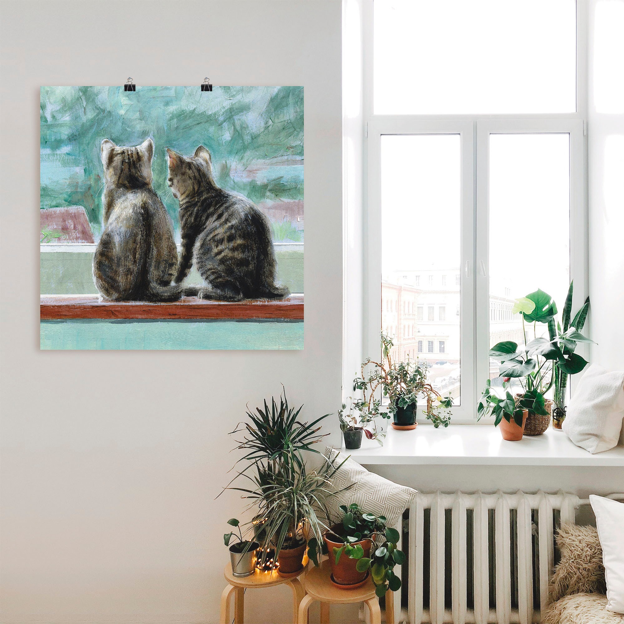 Artland Poster »Schöne Aussicht« 1 cuis tlg. ohne Rahmen