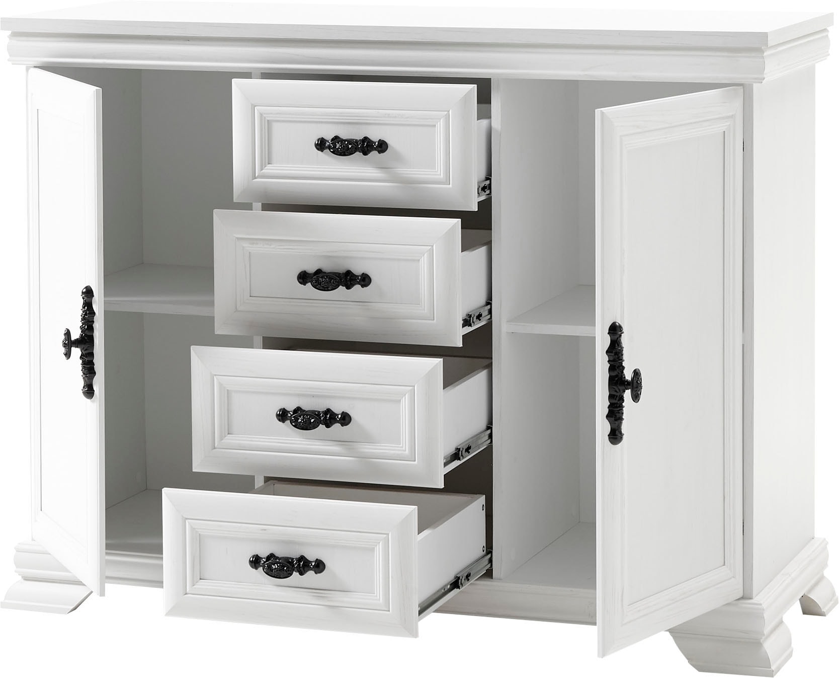 GOODproduct Sideboard »Royal« Breite ca. 128 cm