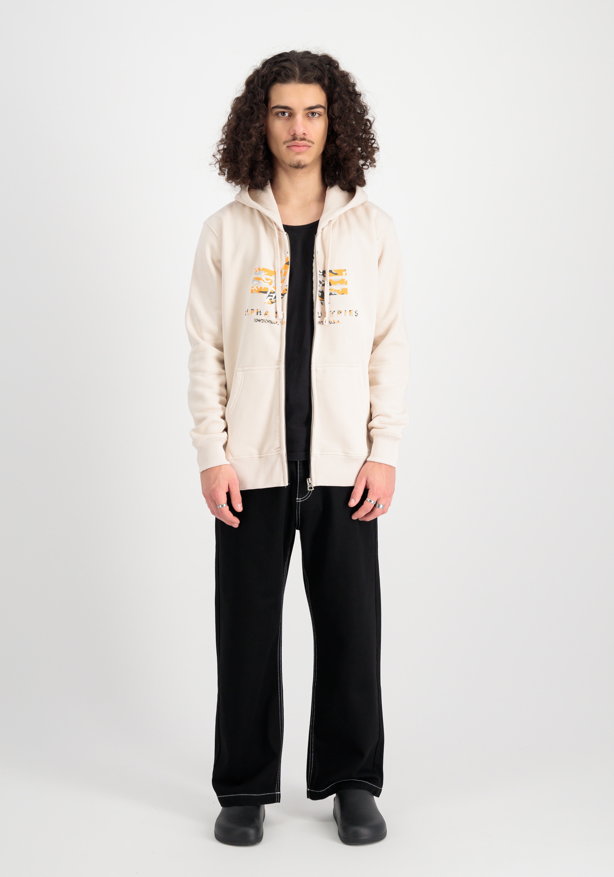 Alpha Industries Hoodie »Basic Zip Hoodie PP Camo«
