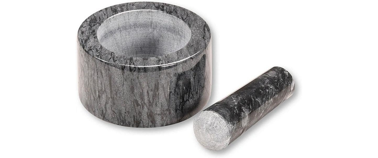 KESPER® Mortier »Kesper Mörser mit Stössel Marmor Poliert 13 x 8 cm«
