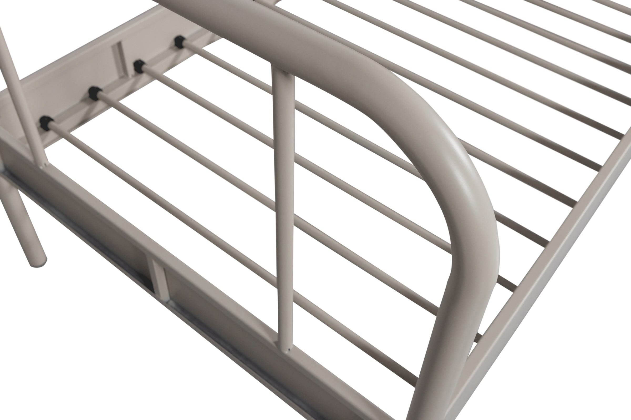 WOOOD Sommier »Mata Stahlrahmen pulverbeschichtet, H 90 x B 208 x T 95 cm« Dimensions du matelas 90x200 cm, facile à monter, obligatoire à nettoyer