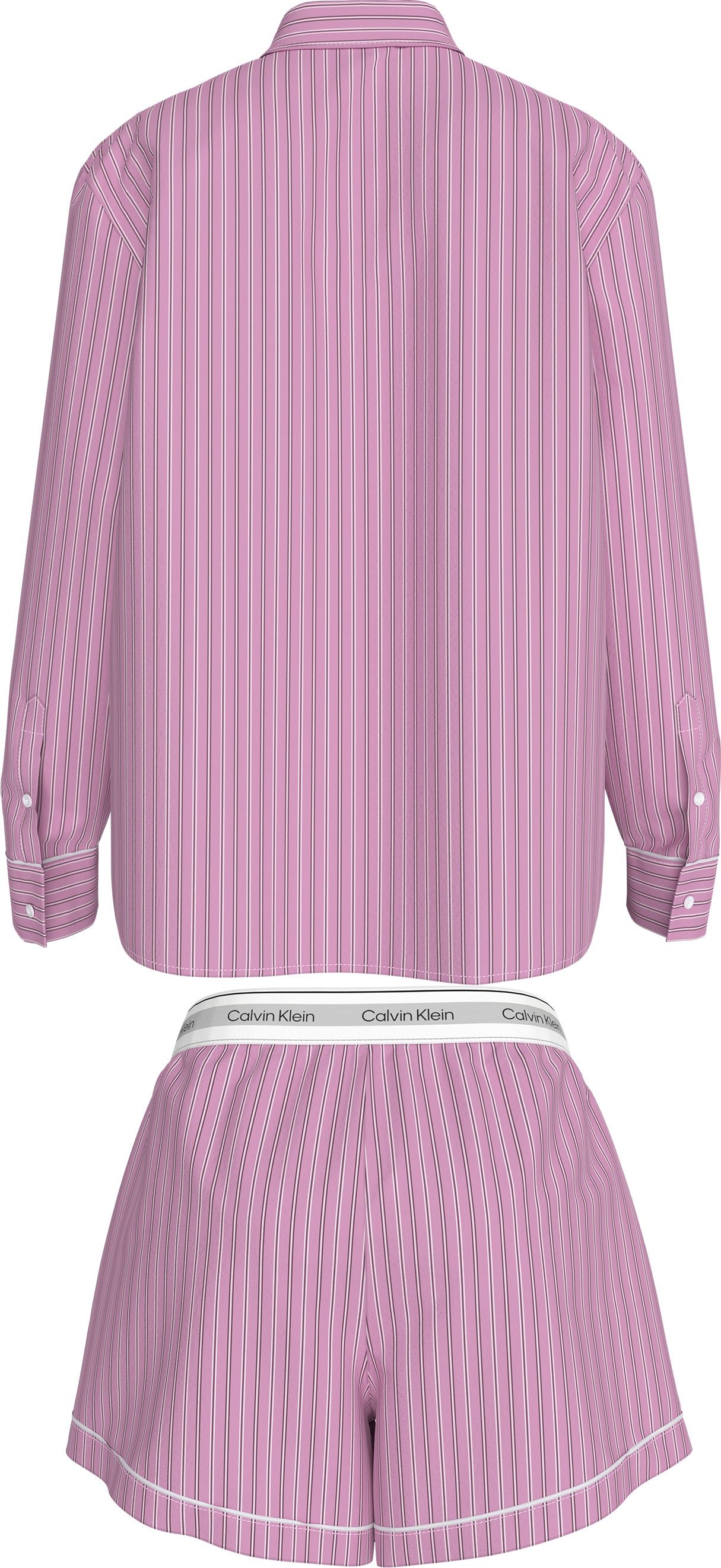 Calvin Klein Underwear Pyjama »V DAY POPLIN SET« Mit elastischem Bund