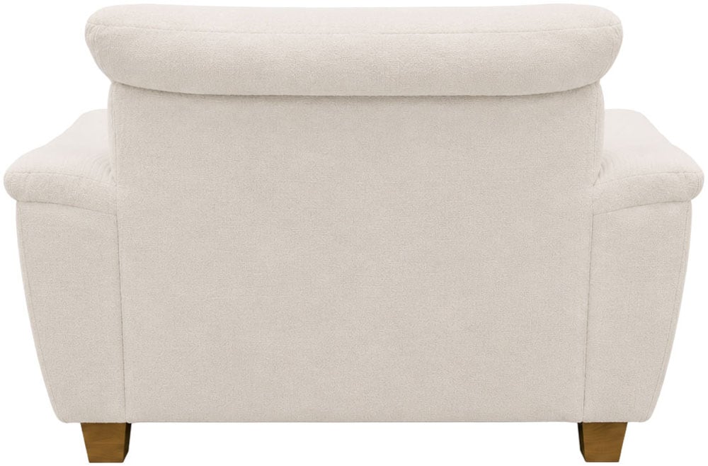 GOODproduct Sessel »Eggery Sitzbreite 58 cm, Holzfüsse« aus pflegeleichtem, weichem Luxus-Microfaser