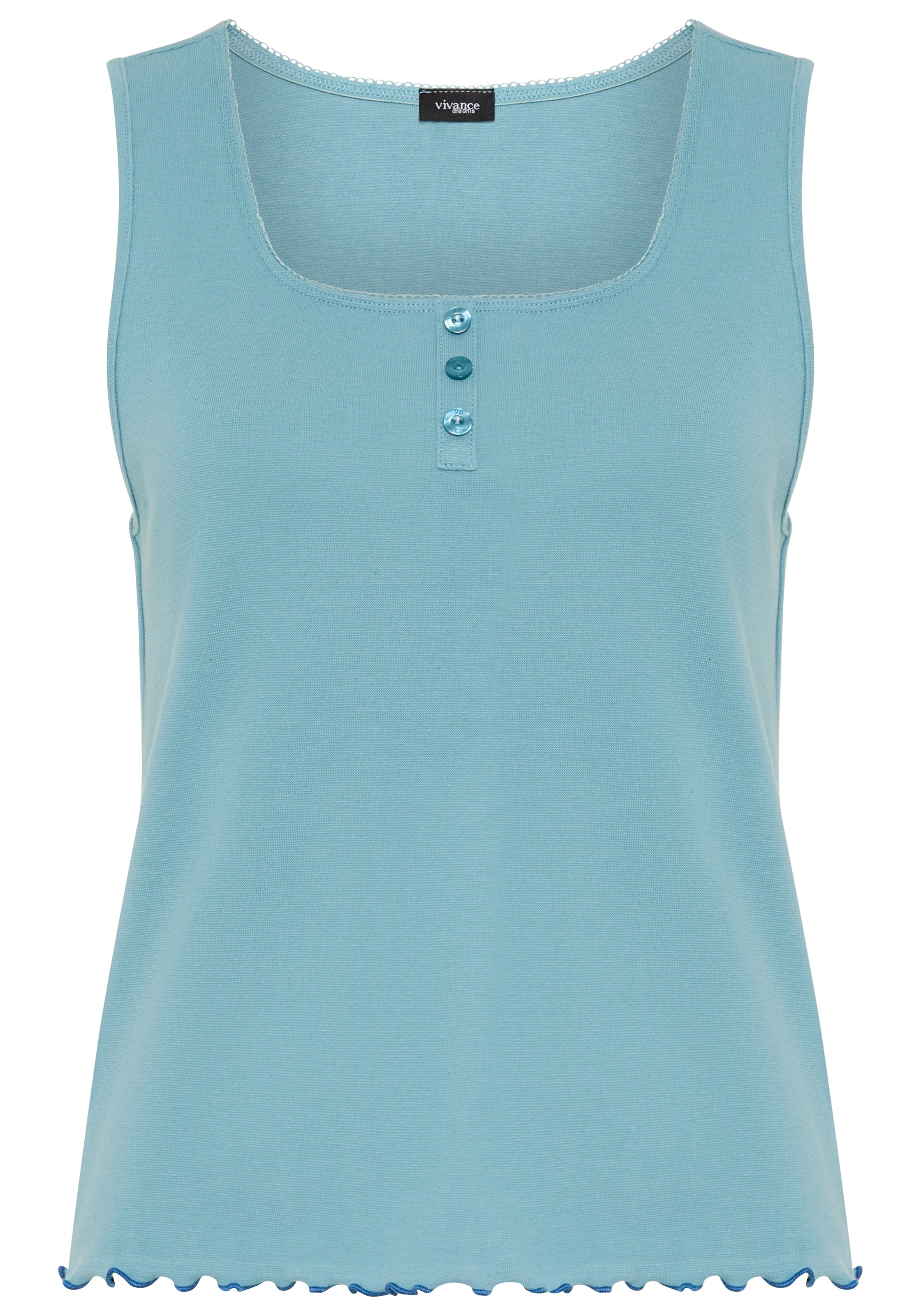 Vivance Dreams Haut de pyjama 1 pièce, 1 avec bords babylock