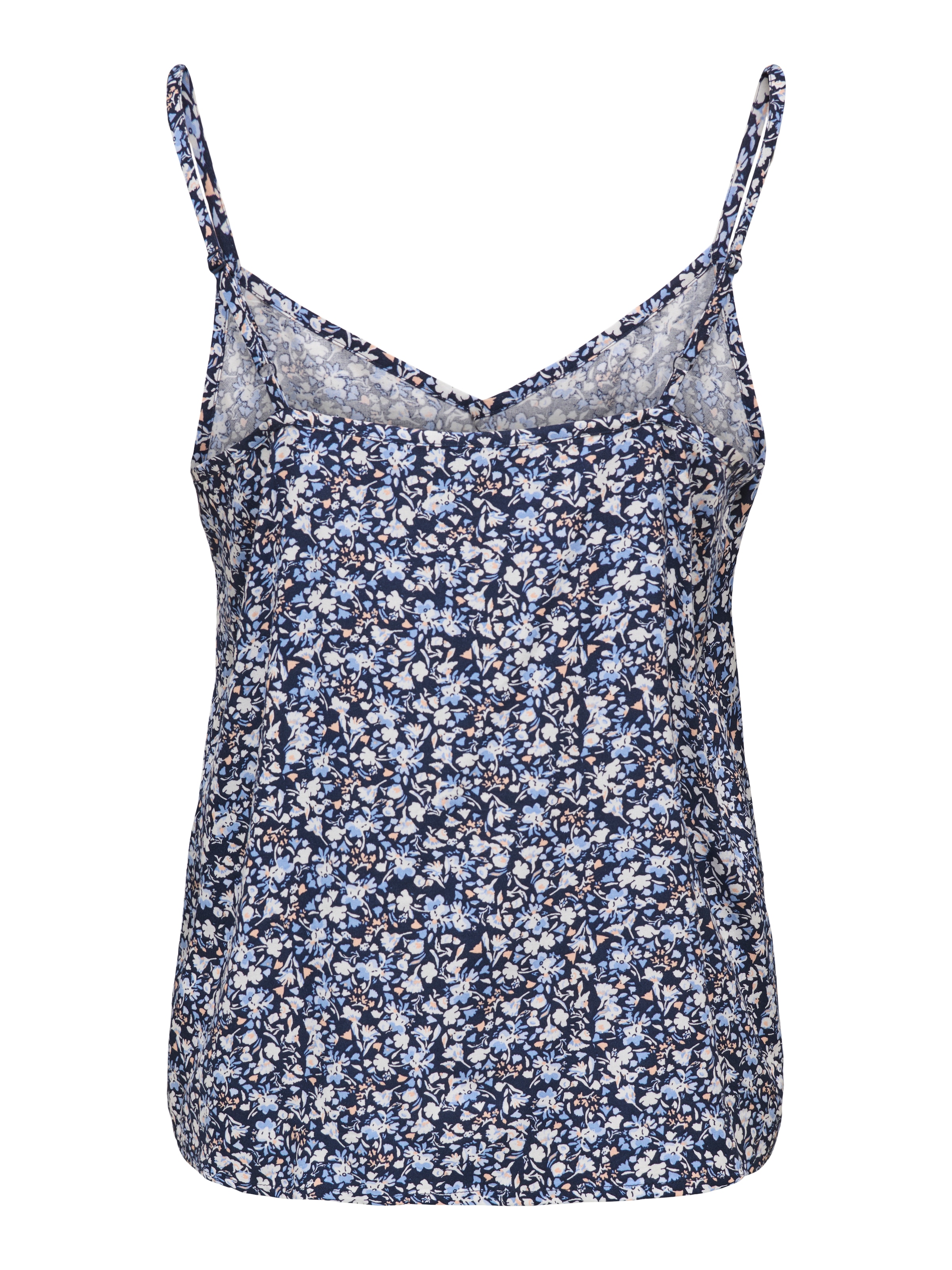 ONLY Top à bretelles spaghetti »ONLNALA LIFE SINGLET WVN NOOS« viscose, coupe régulière, encolure en V