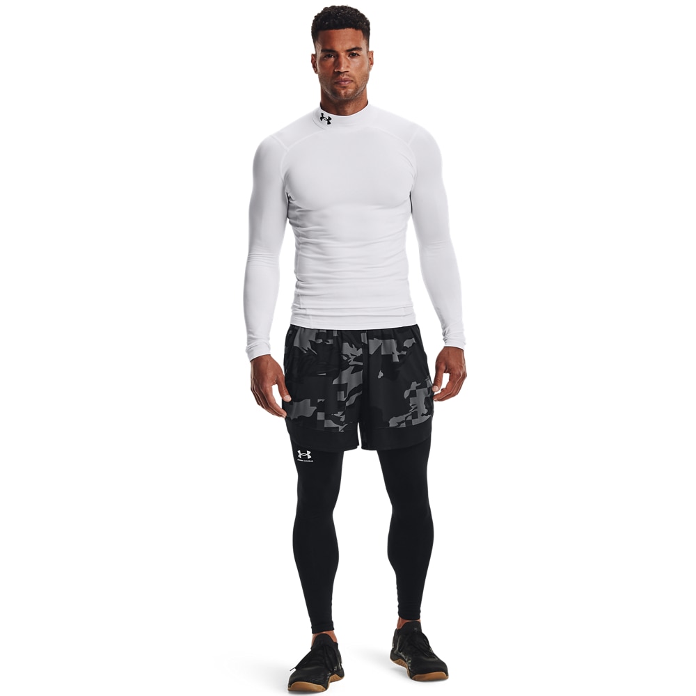 Under Armour® T-shirt d'entraînement »UA CG ARMOUR COMP MOCK« version manches longues, avec col montant, séchage rapide, respirant