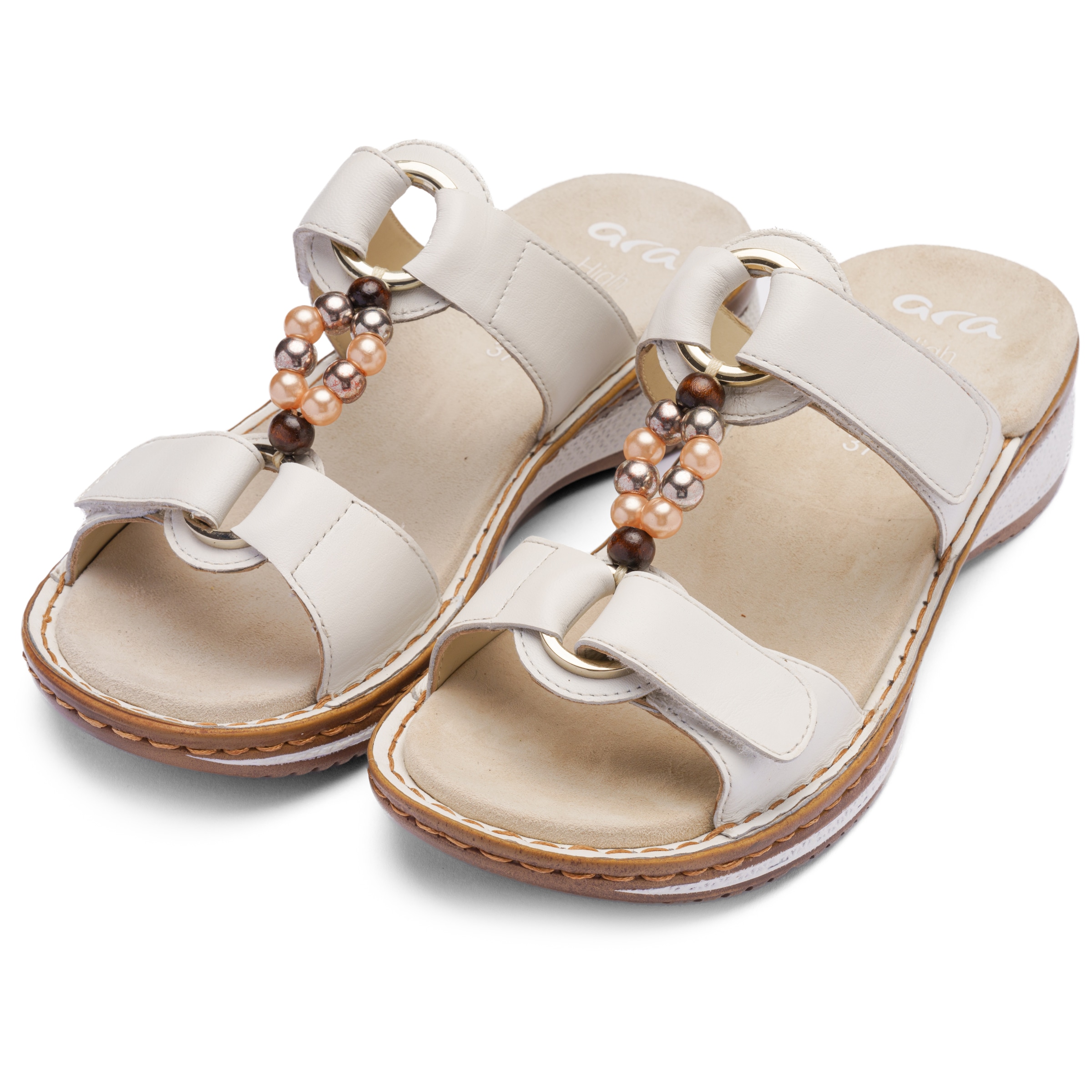 Ara Pantolette »HAWAII«  Schlupfschuh, Komfortschuh mit Klettverschlüsse, G-Weite