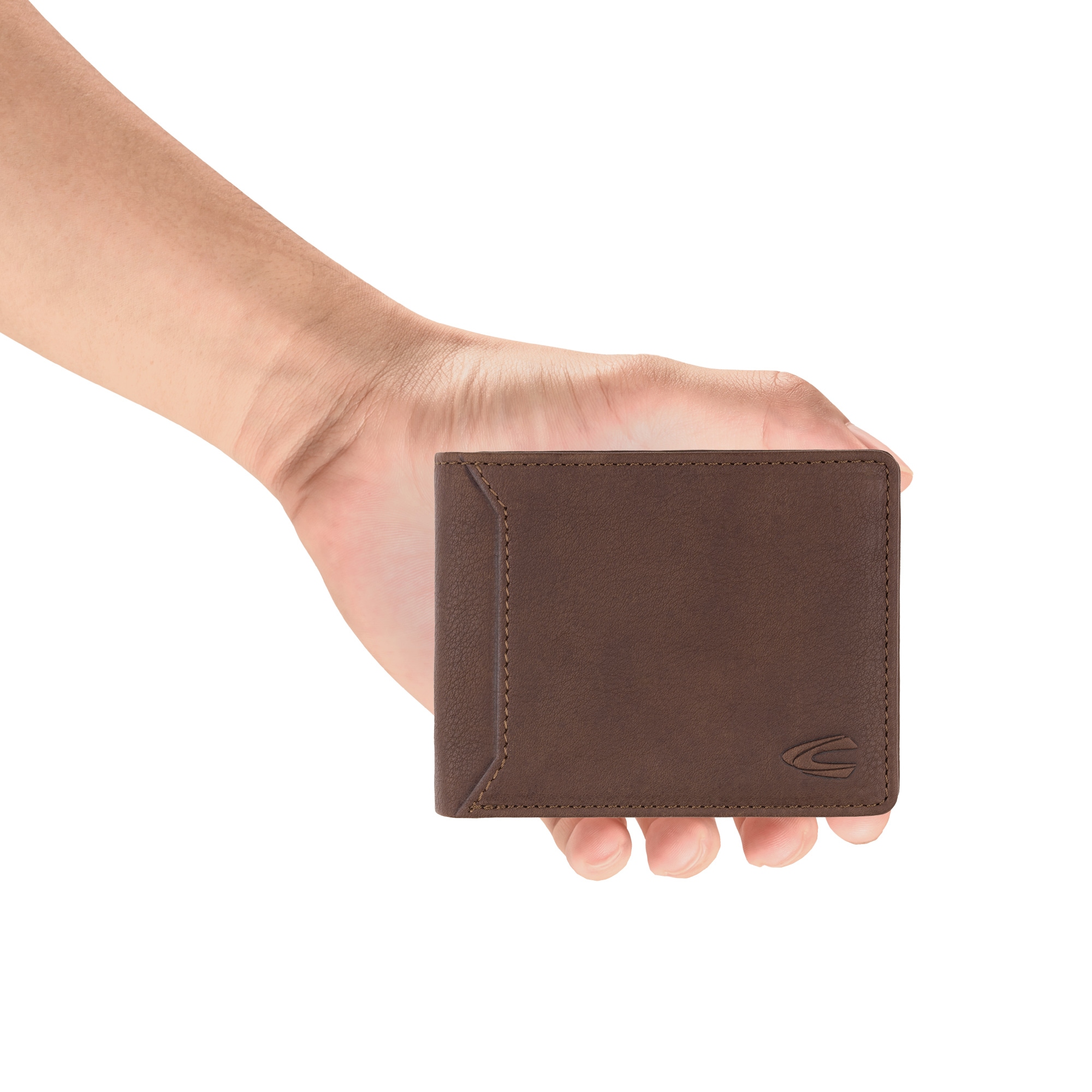 camel active Geldbörse »Ocean« aus wasserweisendem Echtleder, vielen Verstauoptionen und RFID-Schutz