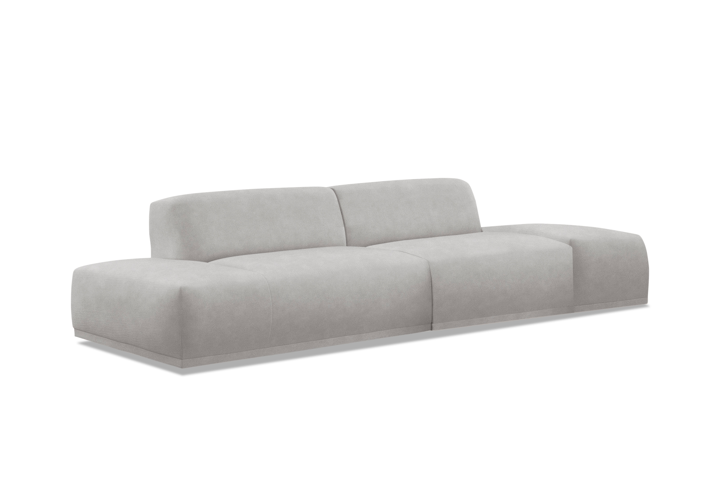 TRENDMANUFAKTUR Canapé Big »Braga Japandi-Design, toller Sitzkomfort, Designsofa« au design moderne, avec mousse froide de haute qualité