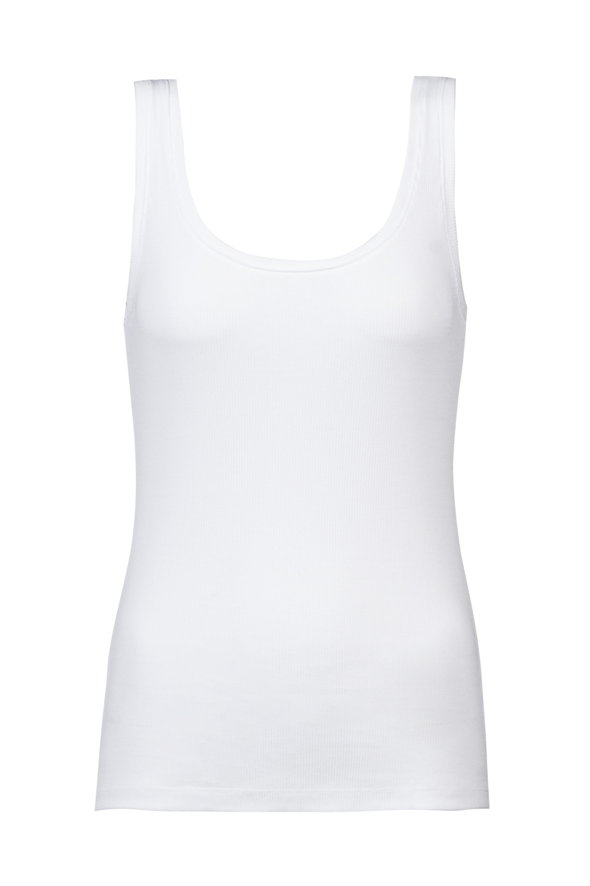 Mey Top à bretelles »Orangic Cotton« tiefer Rundhalsausschnitt, Feinripp, Baumwollmischung, atmungsaktiv