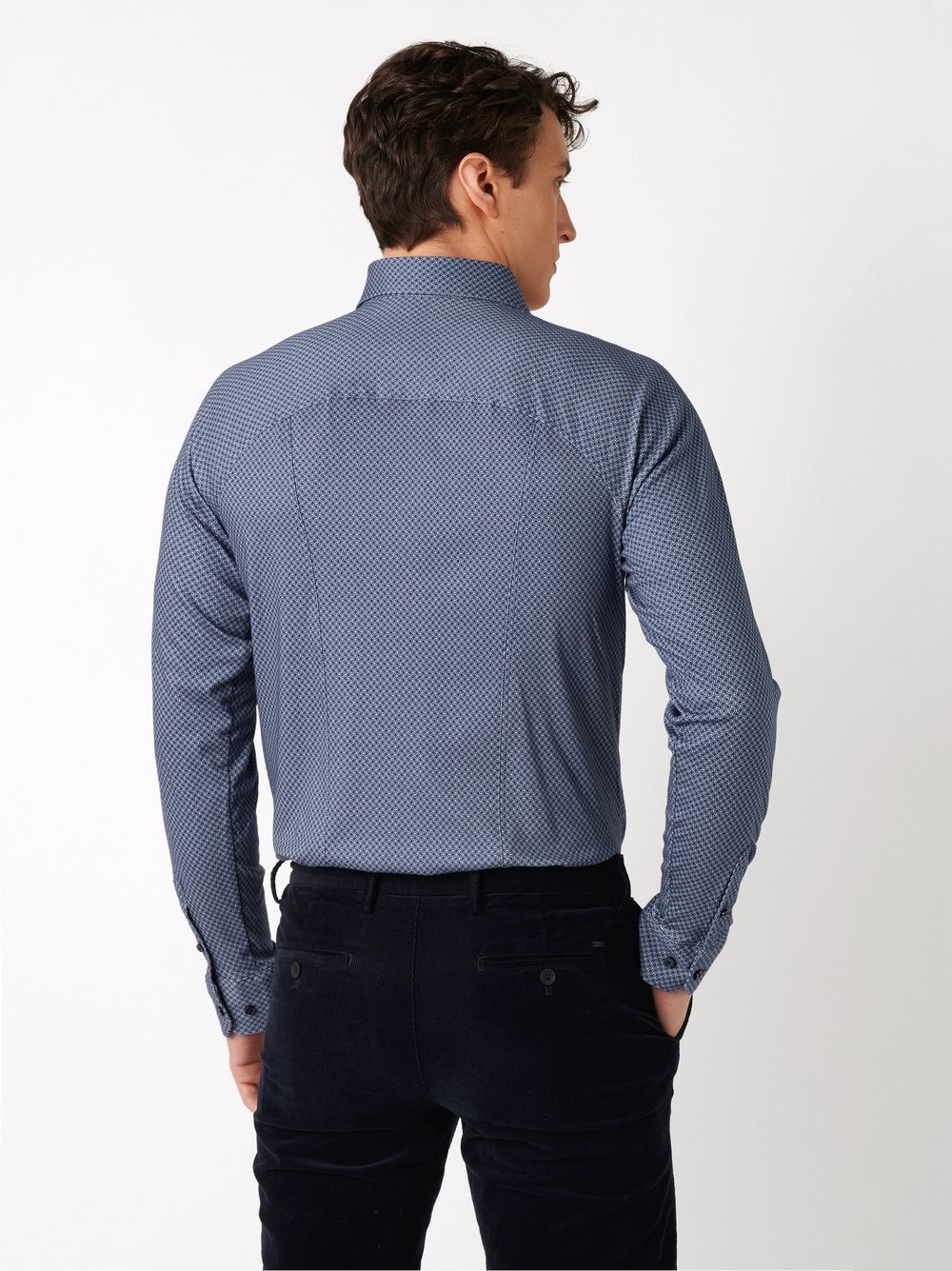 DESOTO Chemise à manches longues »Jersey Casual Kent« chemise d'affaires, col Kent