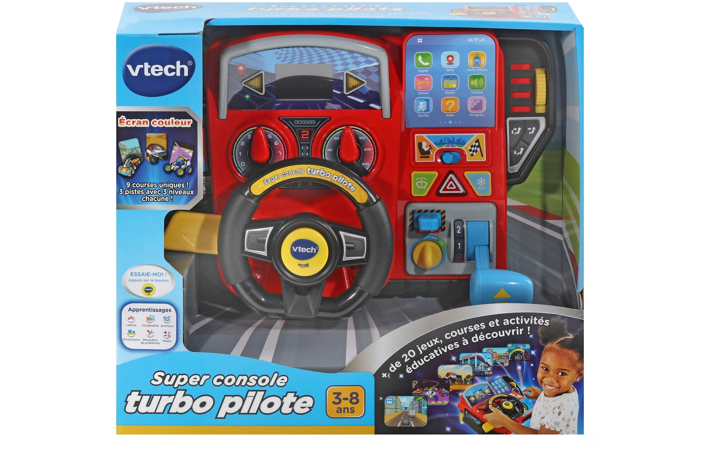 Vtech® Lernspielzeug »Vtech Super console turbo pilote -FR-«