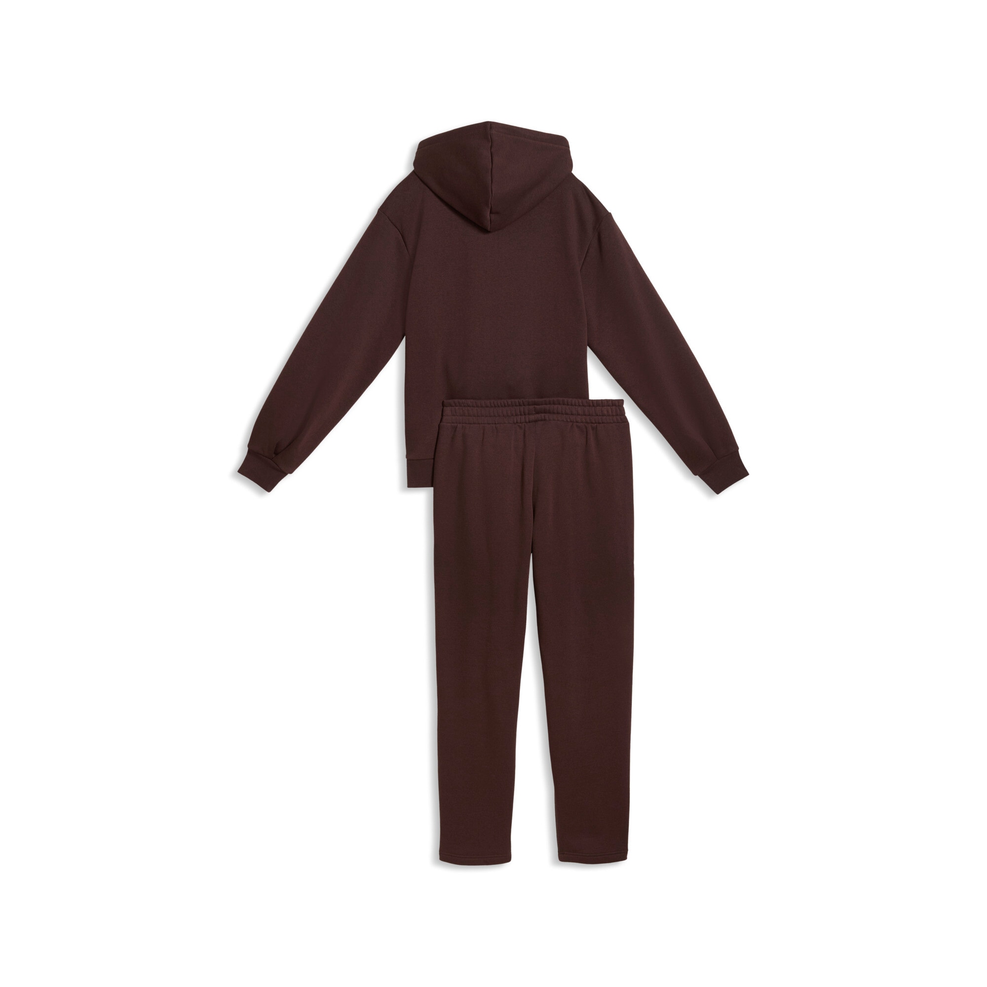 PUMA Combinaison d'entraînement »METALLIC HOODED STANDARD SWEAT SUIT FL OP« 2 avec capuche, en polaire douce