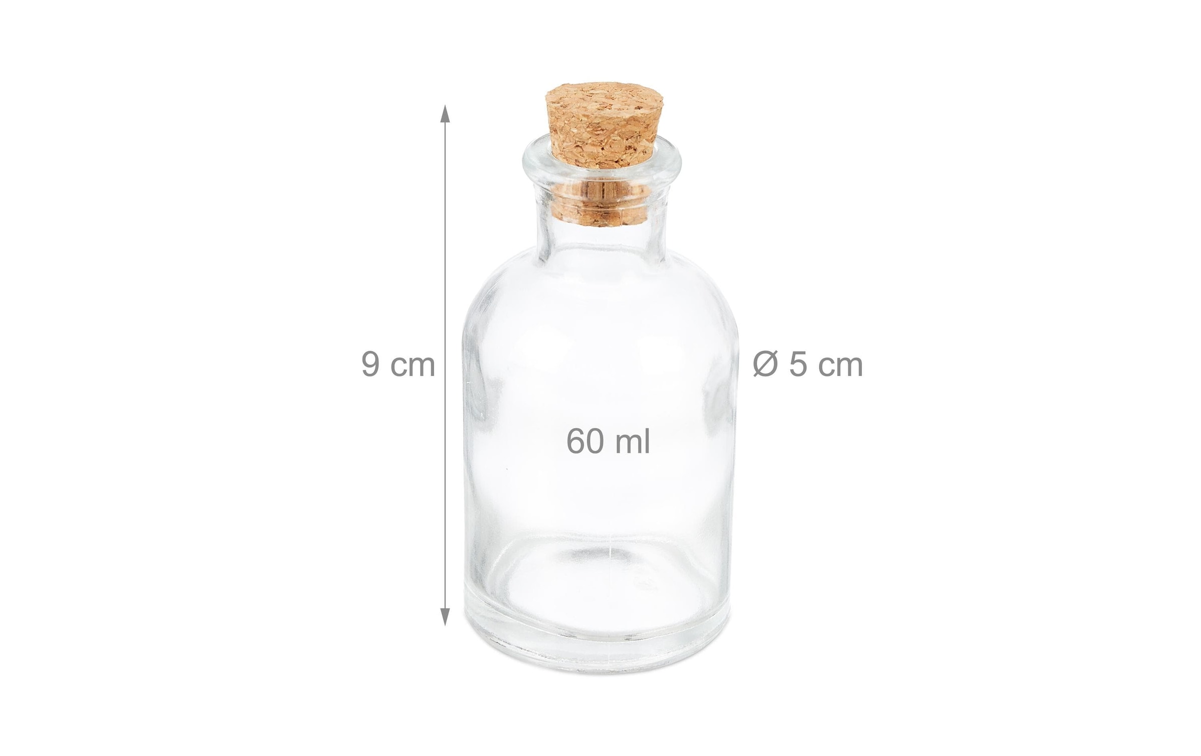 relaxdays Einmachglas »60 ml 20 Stück« 20 Stk. tlg.