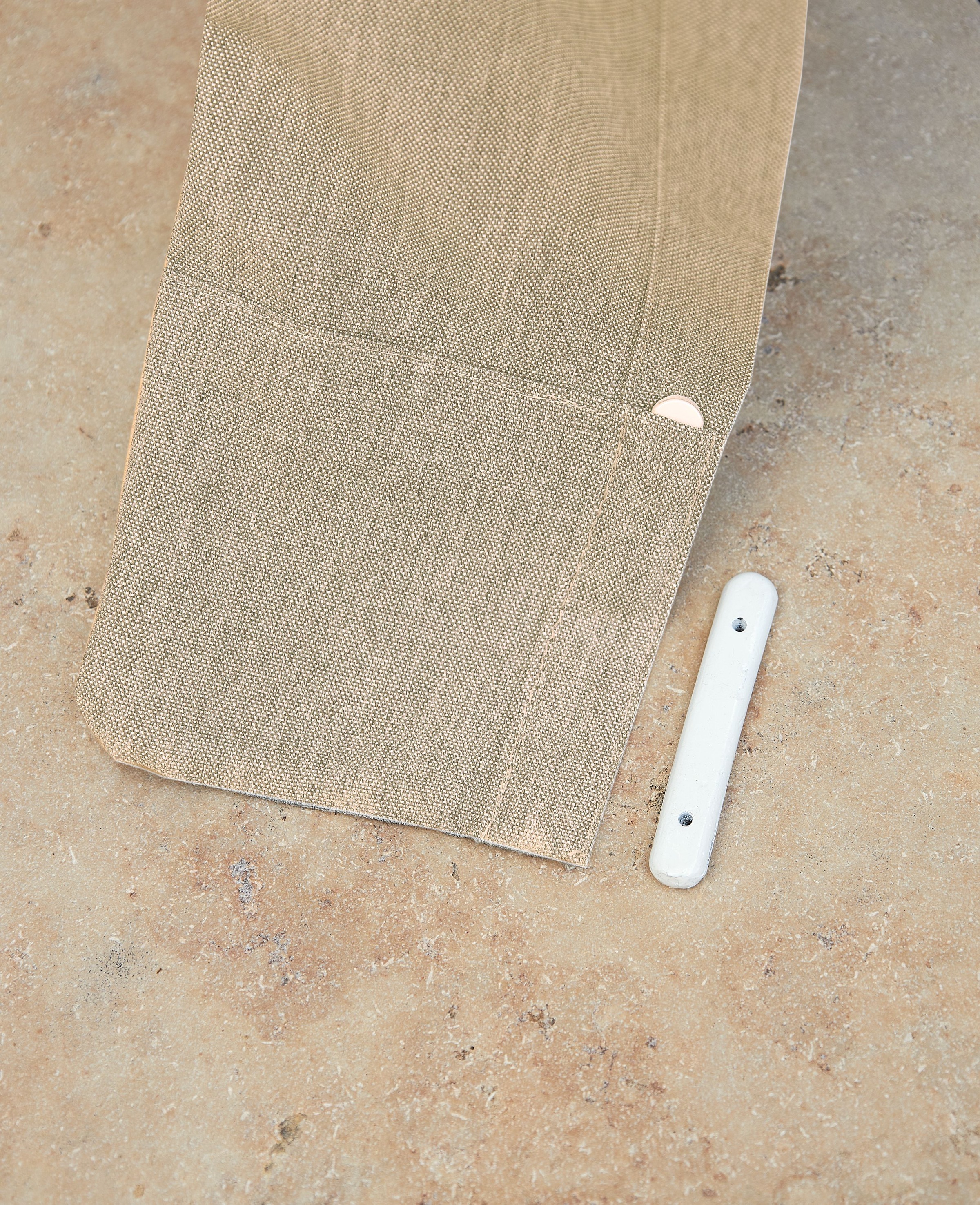 Neutex for you! Rideau sur mesure »Outdoorvorhang SOLERO« Passage tige 1 cuis tlg. Rideau d'extérieur uni avec structure légère