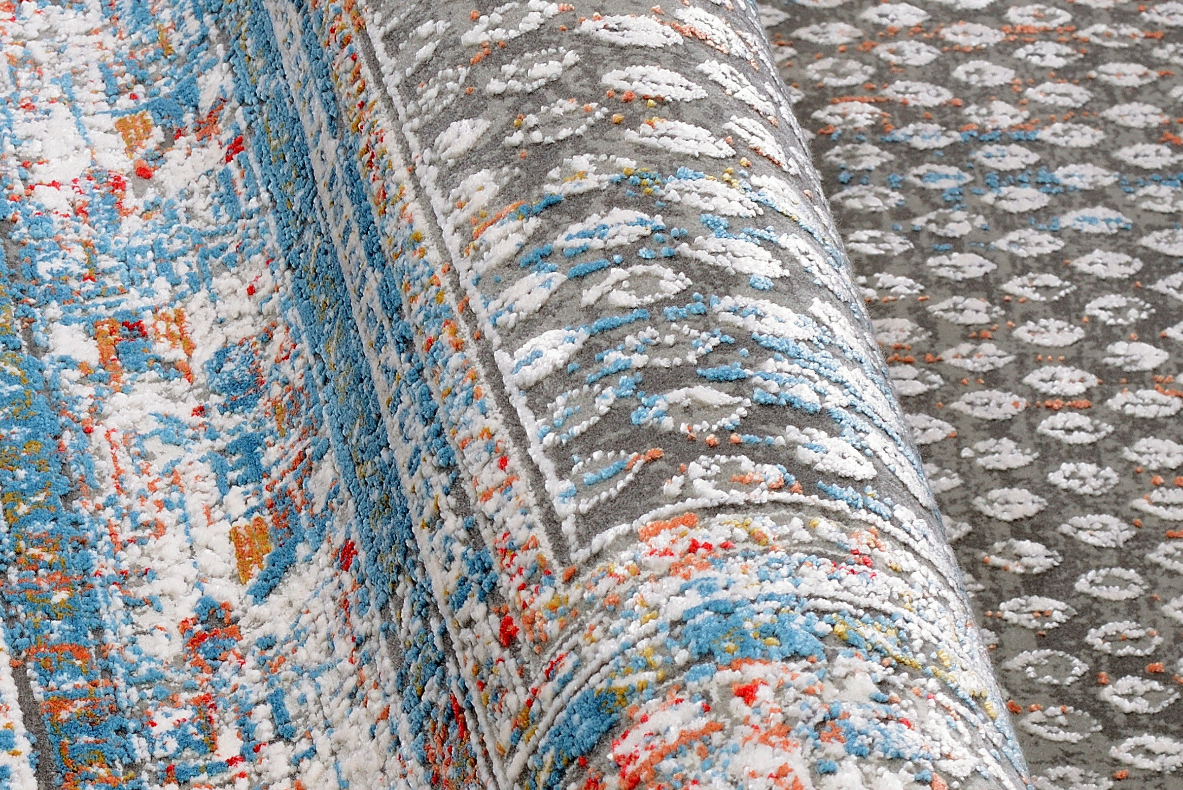 OCI DIE TEPPICHMARKE Tapis »BESTSELLER MIRI« Rectangulaire 8 mm Höhe Vintage Optik mit feinem Glanz und feinen Fransen, Wohnzimmer