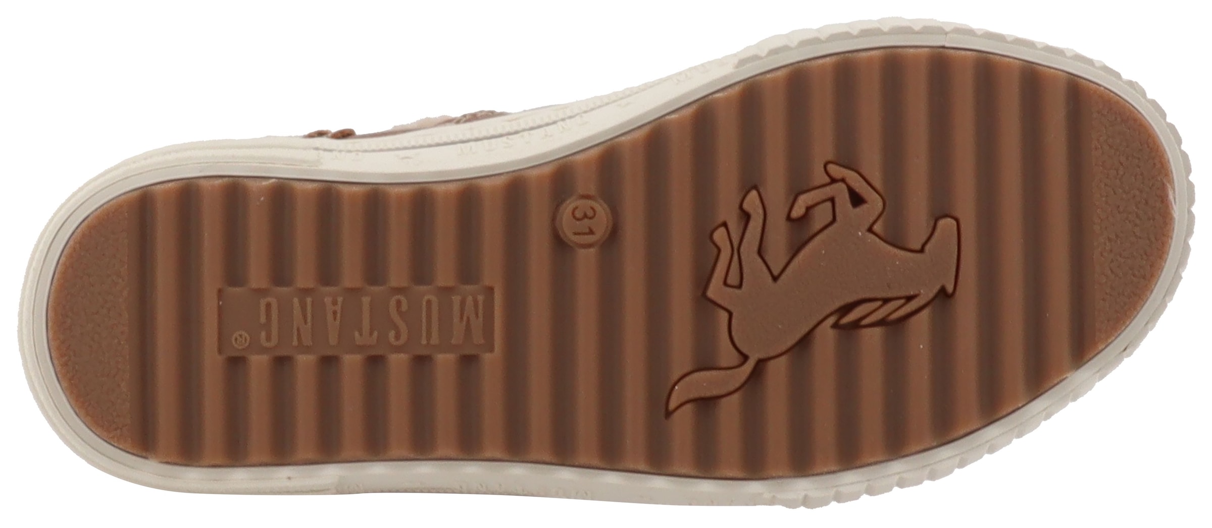 Mustang Shoes Bottes d'hiver »Ezio«  baskets montantes, bottines à lacets avec fermeture éclair