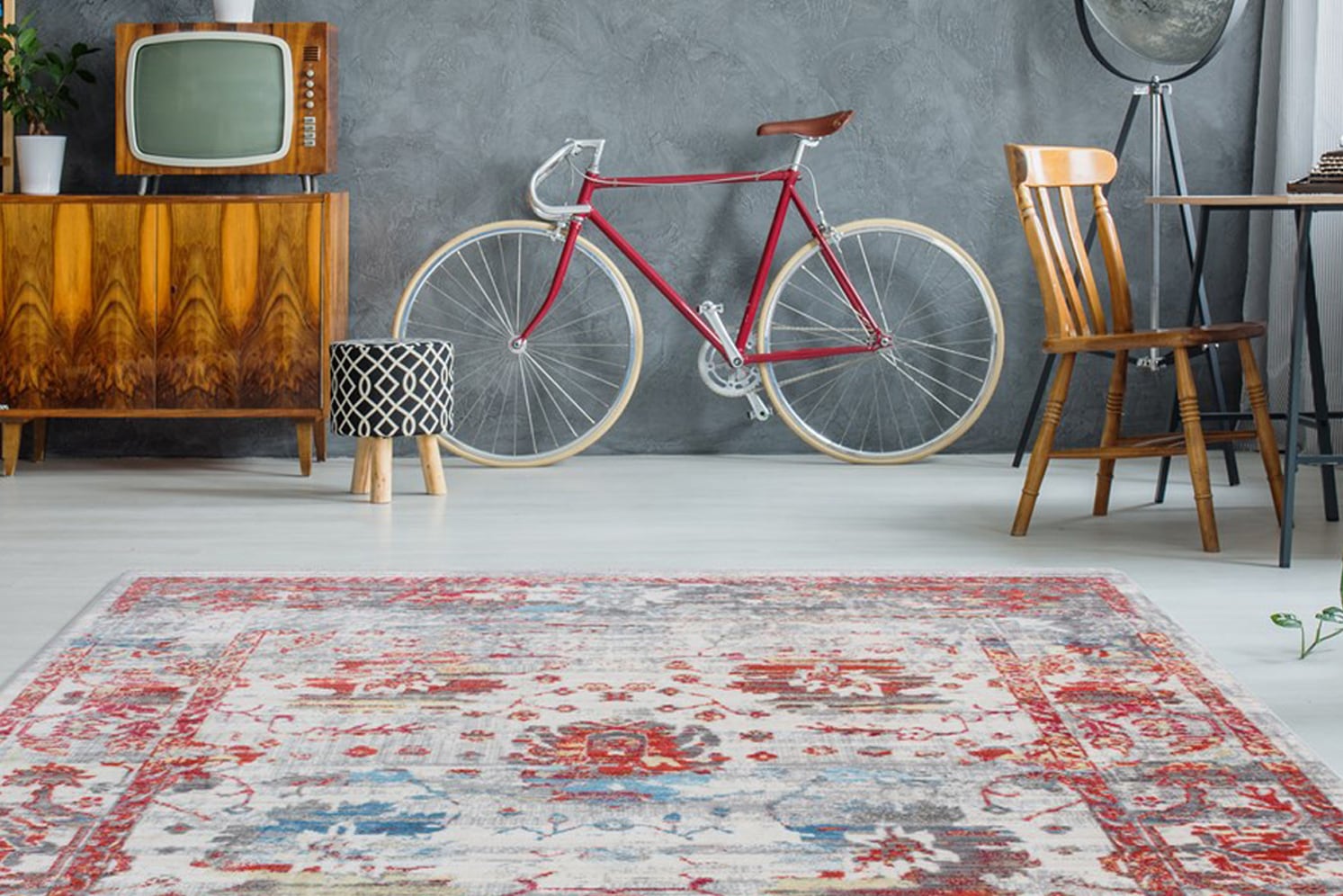 calo-deluxe Teppich »Odalia 100« rechteckig 8 mm Höhe Kurzflor, Wohnzimmer