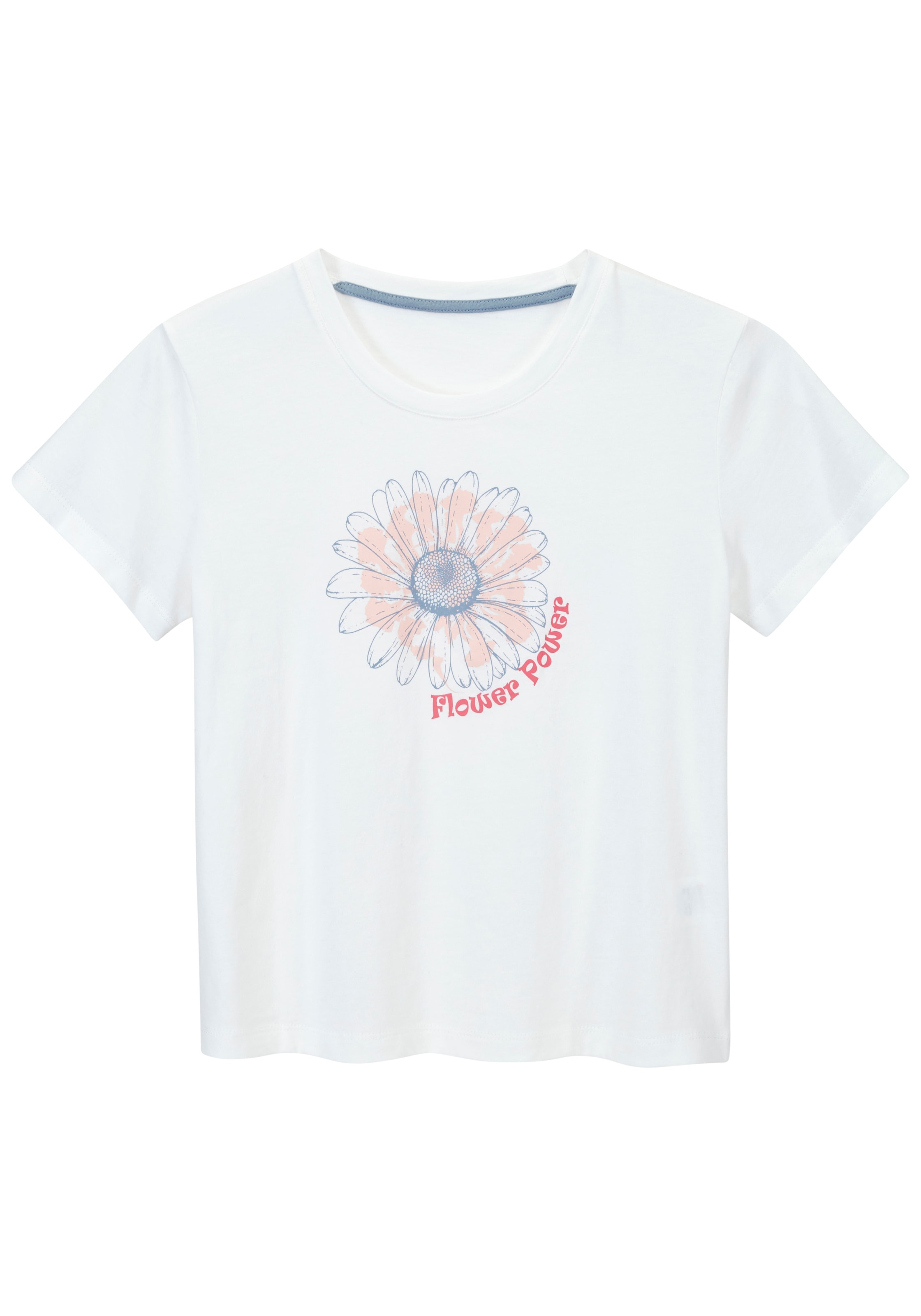 petite fleur Pyjama 2 Stück, 4 Mädchen - kurzer Schlafanzug mit sommerlichem Druck