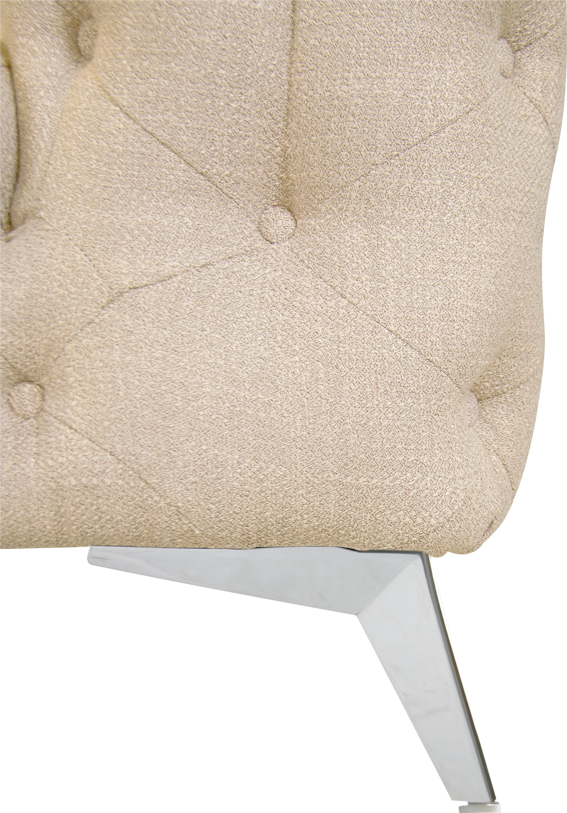 Home affaire Chesterfield-Sofa »Glynis« aufwändige Knopfheftung, moderne Chesterfield Optik, Fussfarbe wählbar