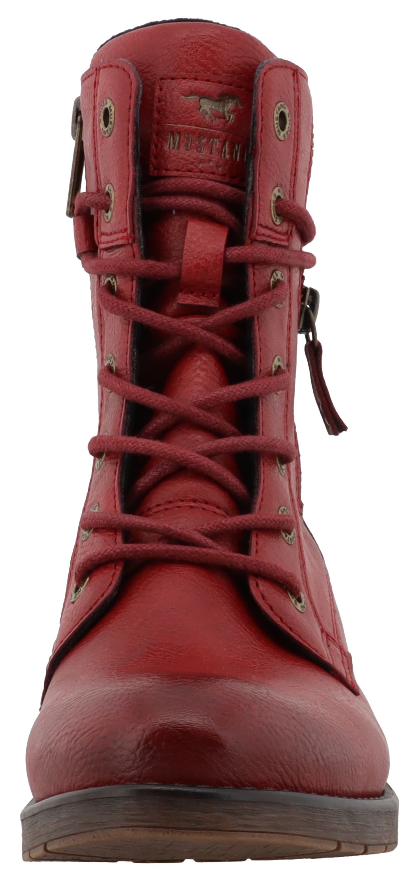 Mustang Shoes Bottes d'hiver »Elfi«  bottines, boots d'hiver avec fermeture éclair décorative sympa