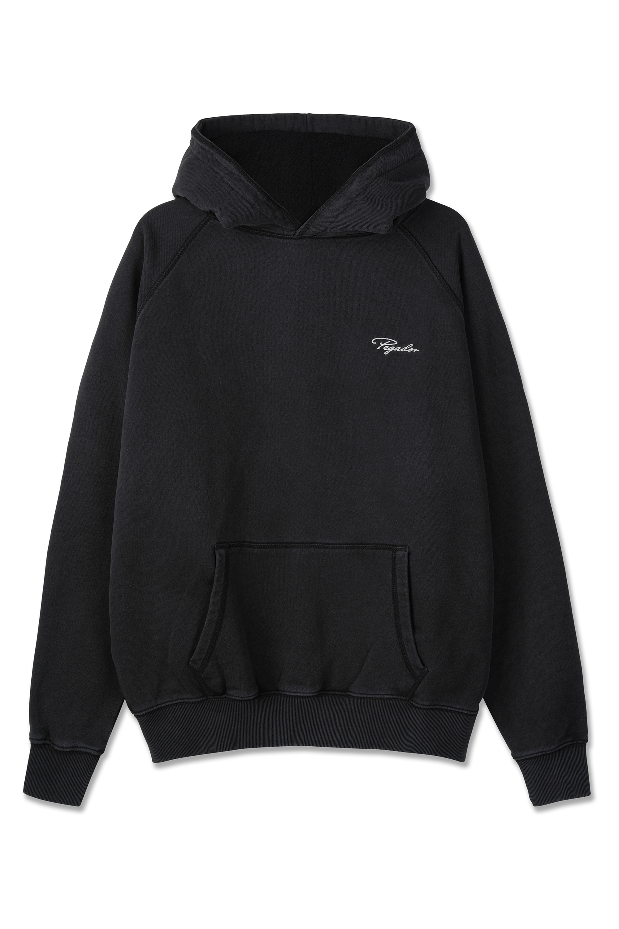 PEGADOR Sweat à capuche »Signar Terry Raglan Hoodie«, mélange coton, coupe régulière
