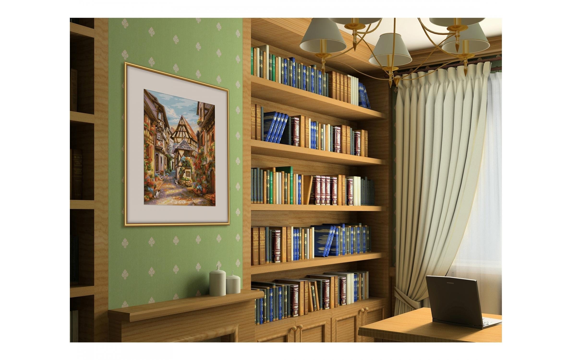 Schipper Peinture par numéros »MNZ Dorfgässchen«