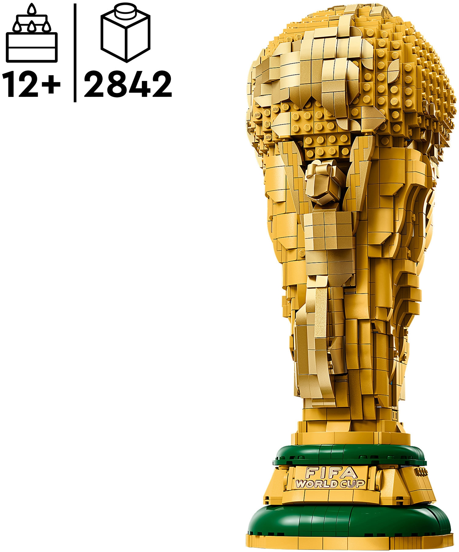 LEGO® Konstruktionsspielsteine »Offizieller Pokal der FIFA Fussball-Weltmeisterschaft (43020)« LEGO Editions Sports
