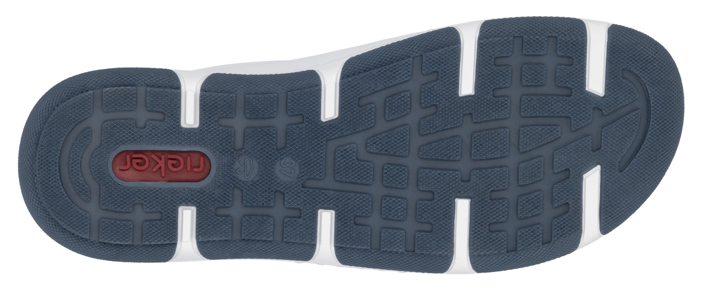 Rieker Sneaker  , Schnürschuh, Halbschuh, Freizeitschuh mit weichem Schaftrand