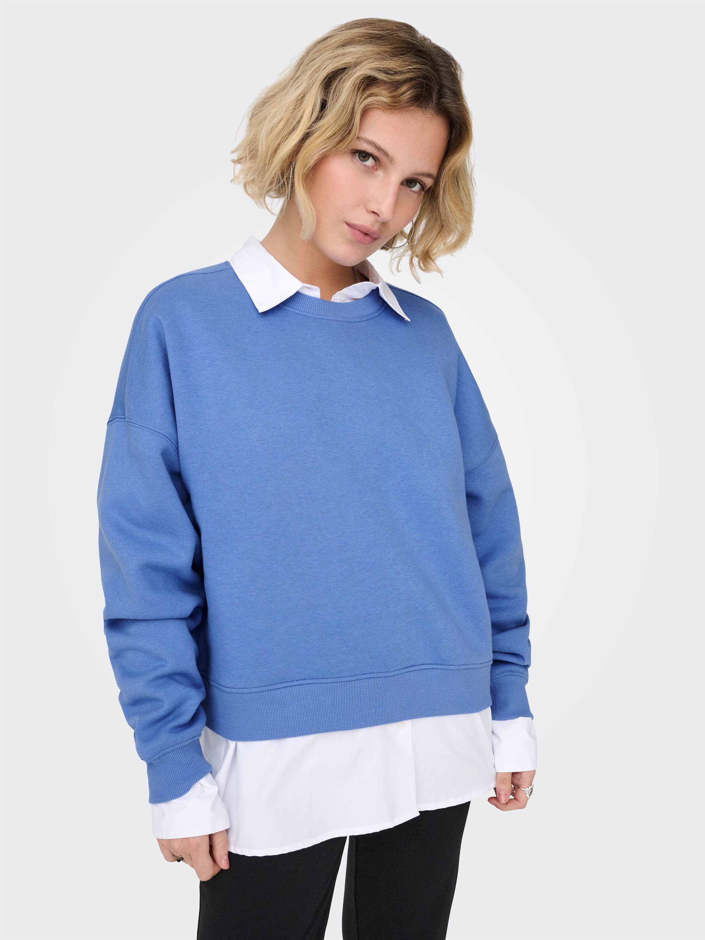 ONLY Sweatshirt »ONLBEST L/S CREW NECK SWT NOOS«
