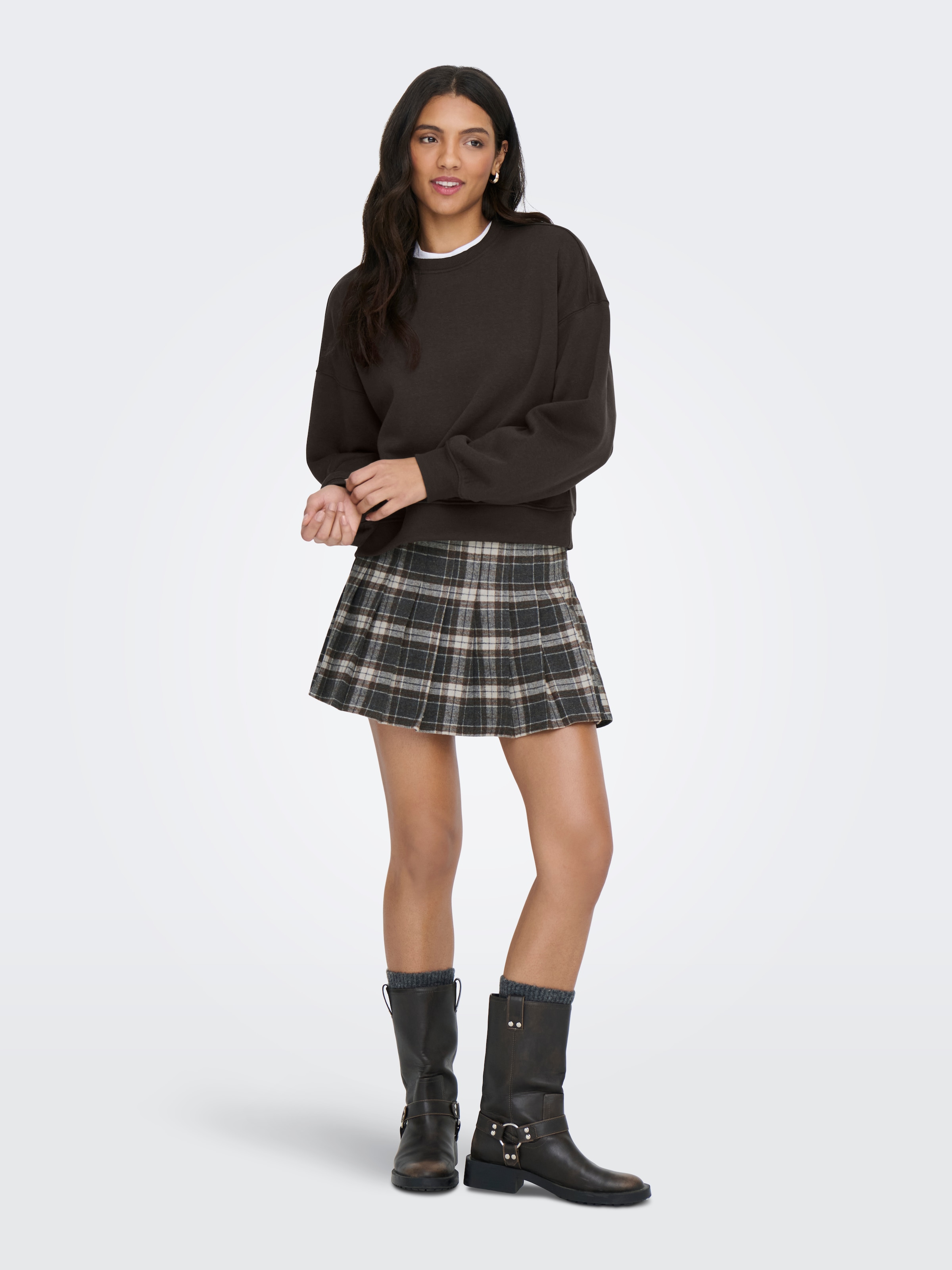 ONLY Jupe à carreaux »ONLCHELSEA CHECK SKIRT PNT«
