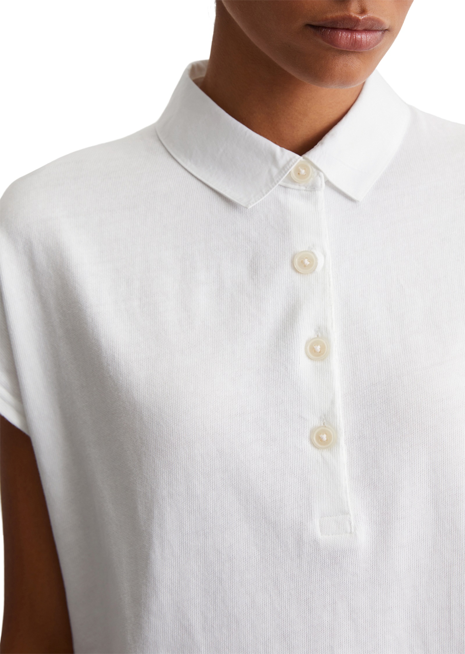 Marc O'Polo Poloshirt oversized, aus leichtem Jersey