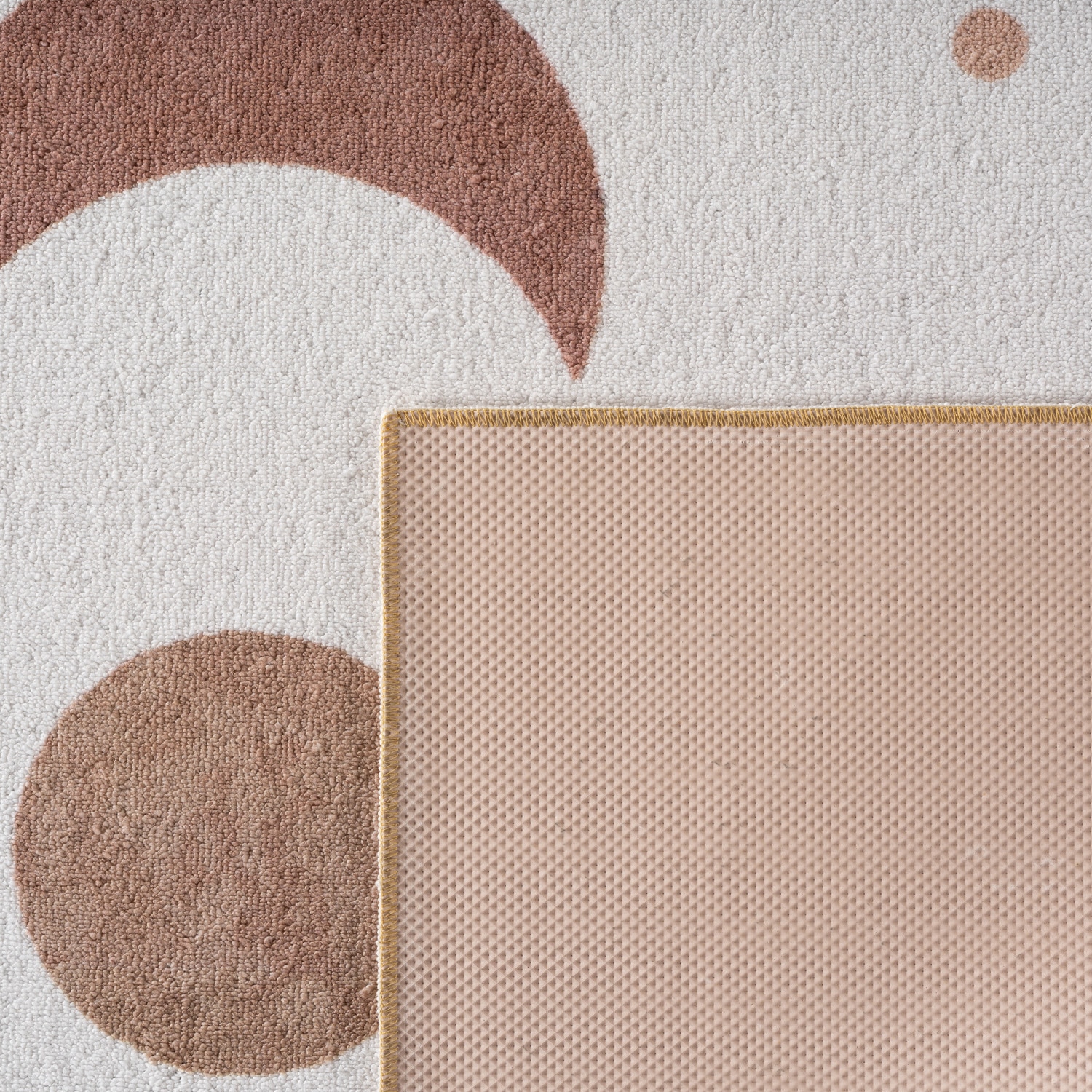 Ayyildiz Teppiche Kinderteppich »COCO 1136  , auch in rund erhältlich« rechteckig 8 mm Höhe Waschbar bei 30 °C, rutschhemmend, OEKO-TEX® zertifiziert, Sonne Mond