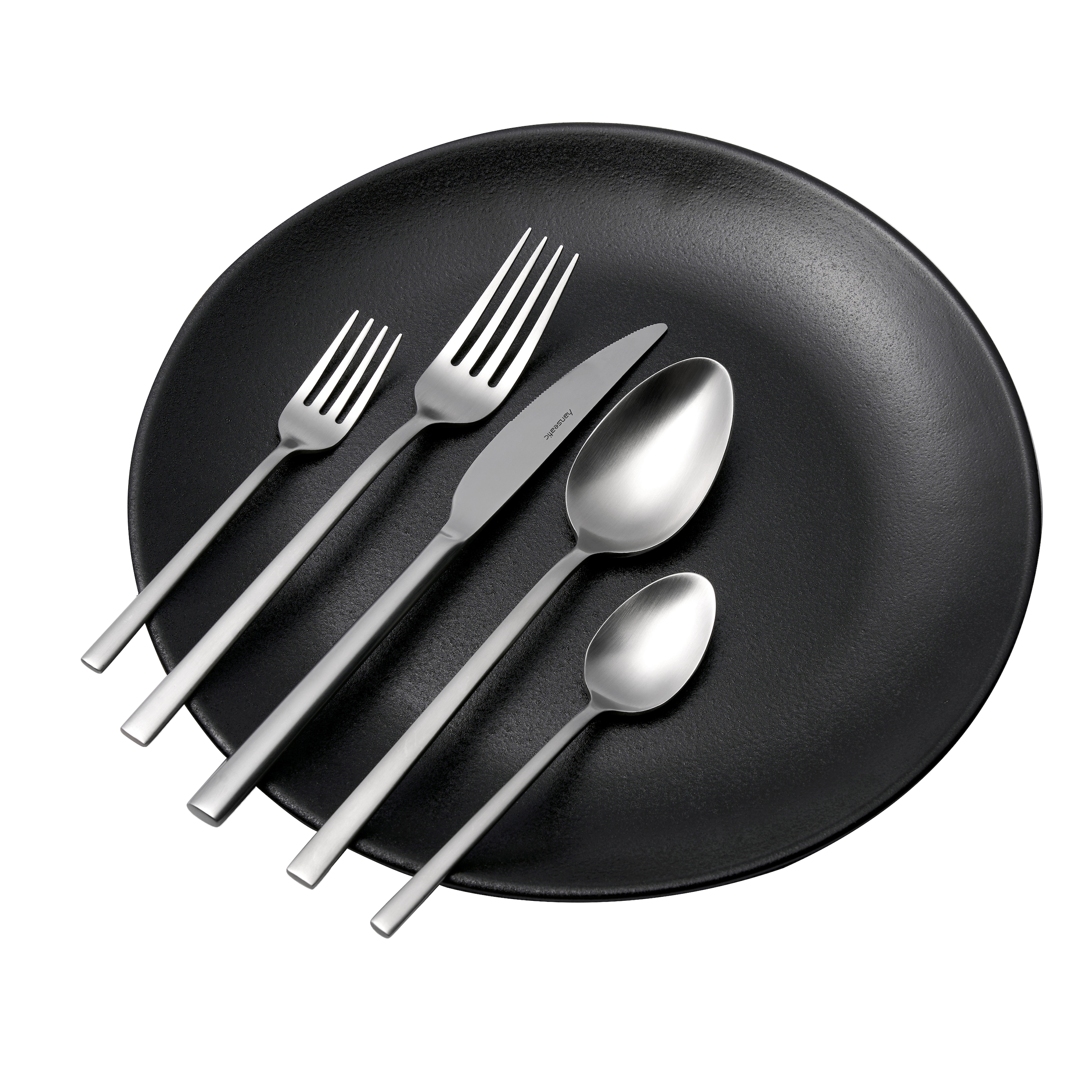Hanseatic Set de couverts »SMART, in matter Optik« leichtes und minimalistisches Design