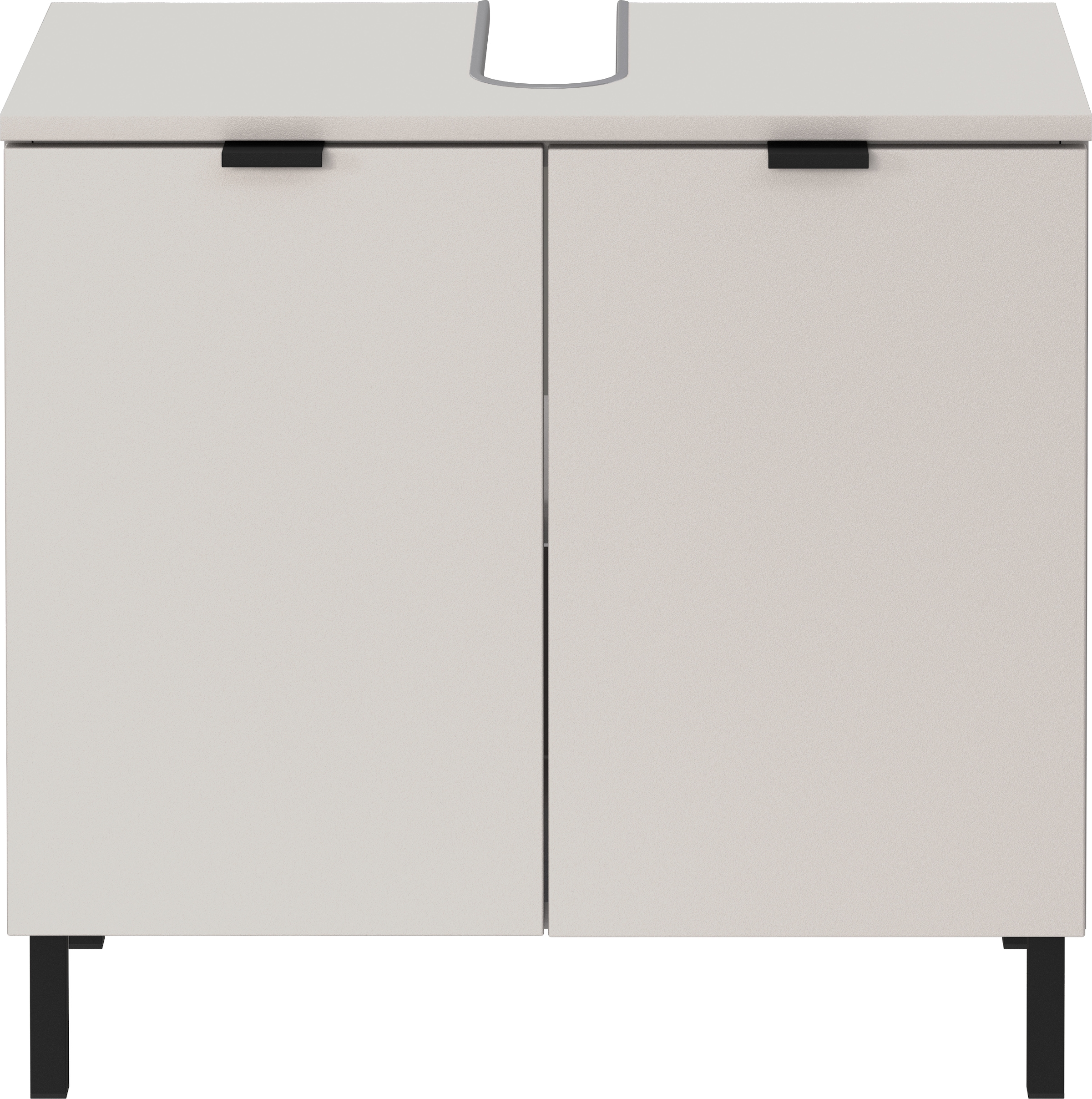 GERMANIA Armoire sous lavabo »GW-Arcena« 1 cuis tlg. mit Siphonausschnitt