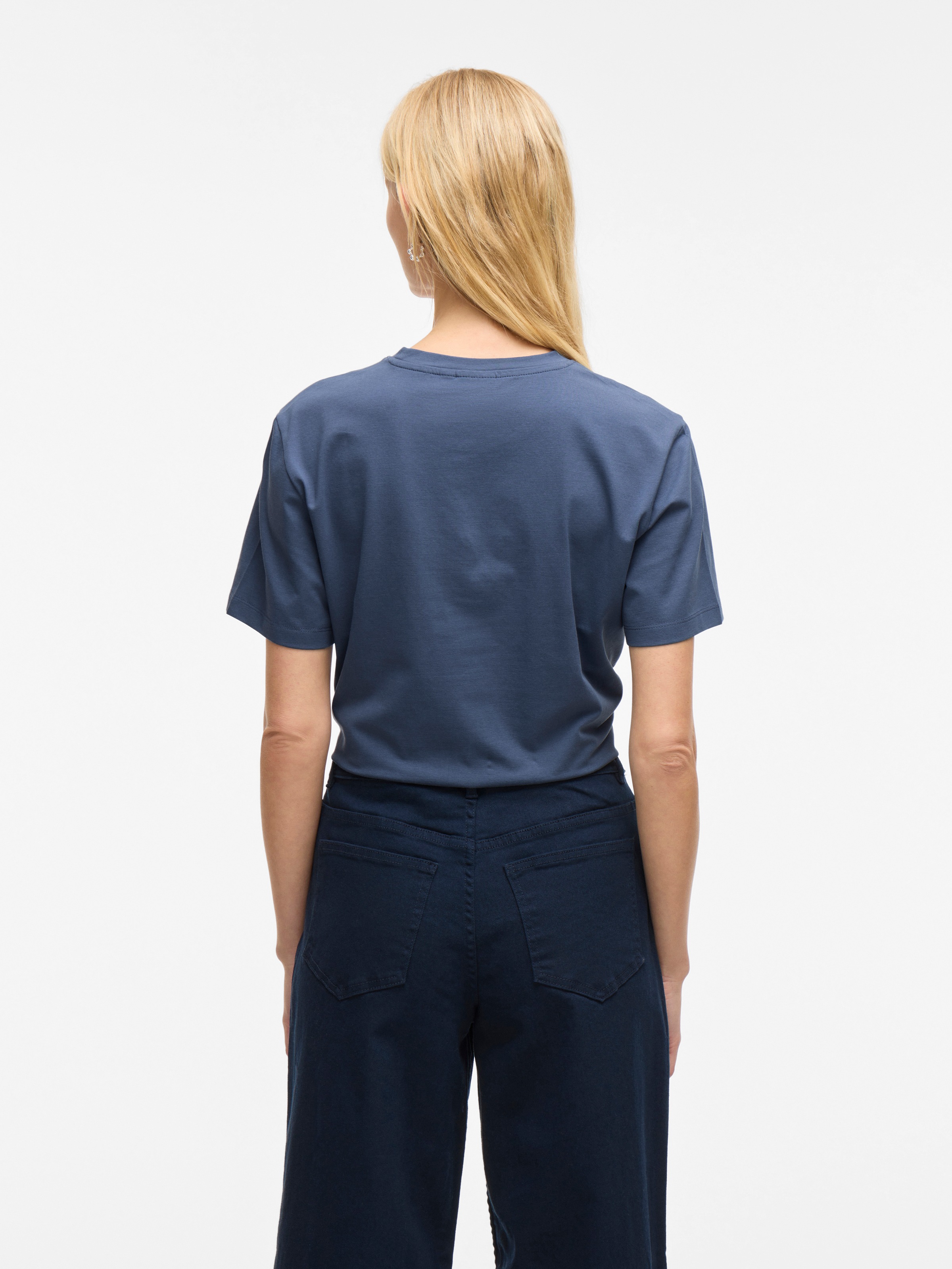 Vila T-shirt à manches courtes »VINORA S/S T-SHIRT - NOOS« Baumwollmischung, regular fit