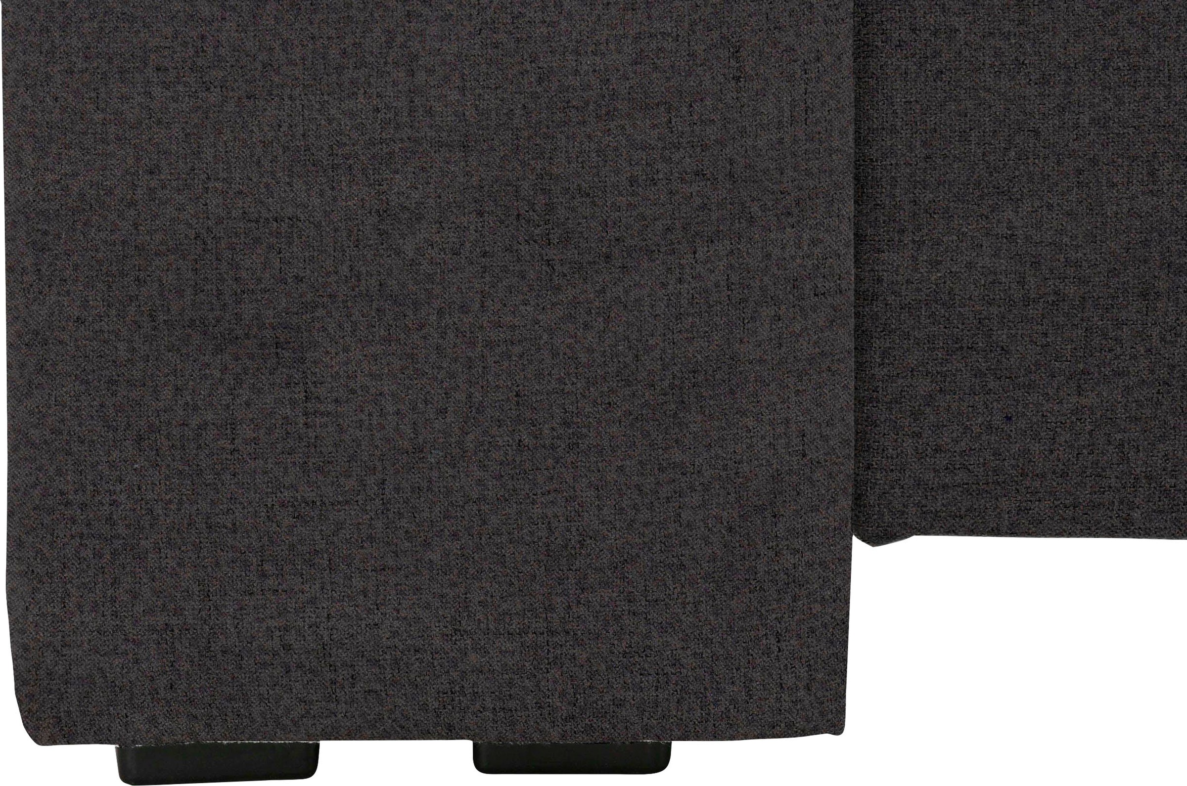 Home affaire Ecksofa »Roma "M"  Matratzenhöhe 14 cm, Dauerschlaffunktion, mit Unterfederung,« Liegemasse ca 143x198 cm, L-Form