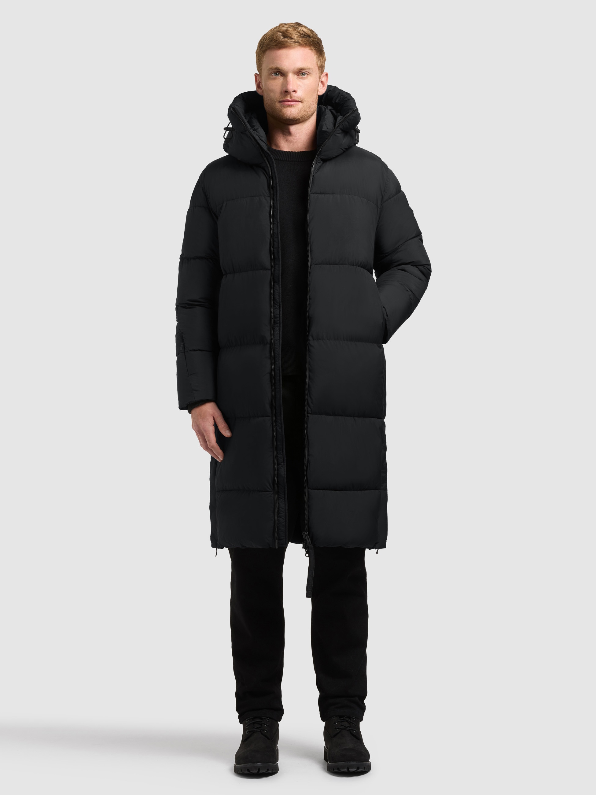 khujo Veste matelassée »DASH2« avec capuche avec revêtement PU déperlant