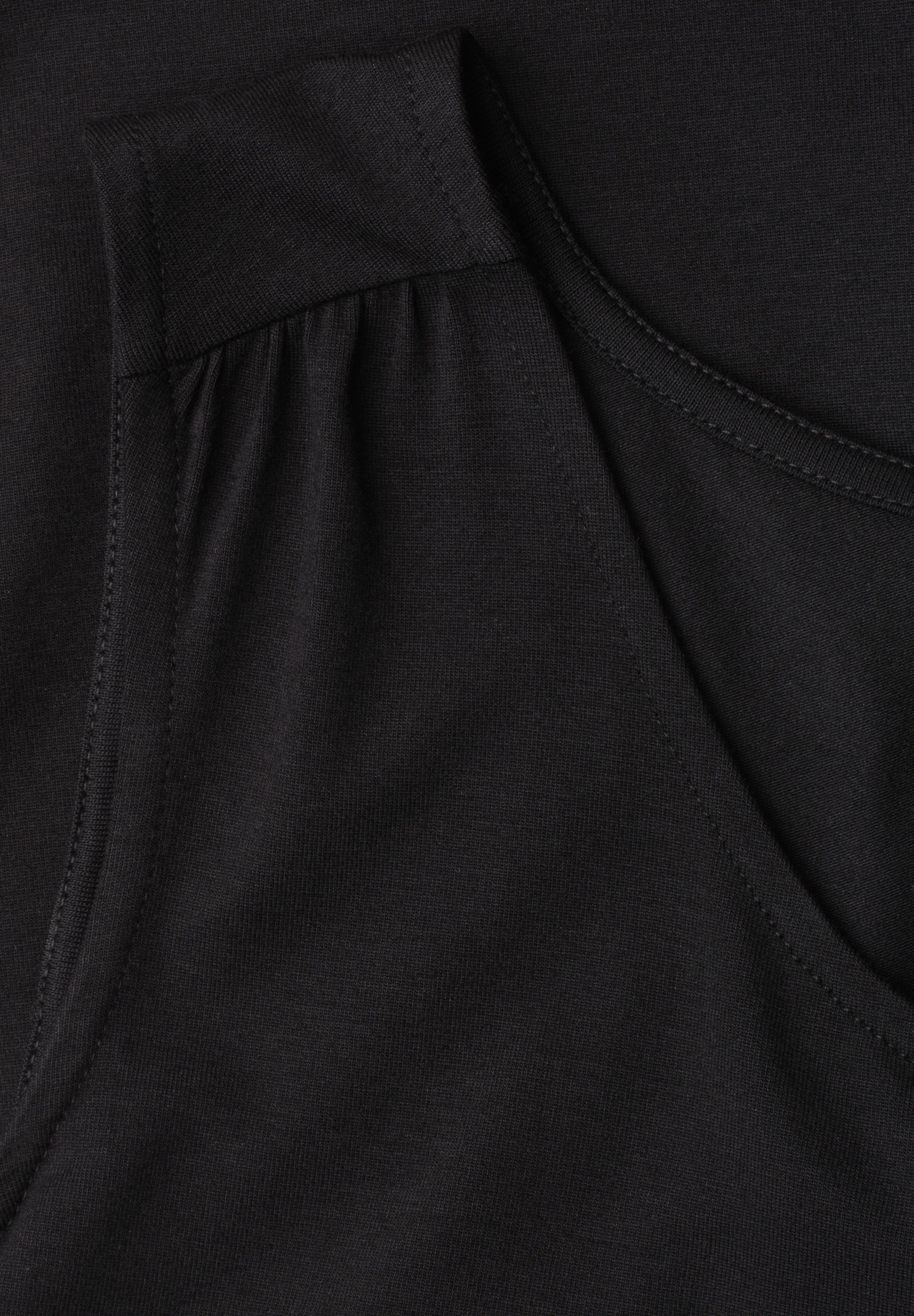 STREET ONE Shirttop Sommertop mit Elastiksaum