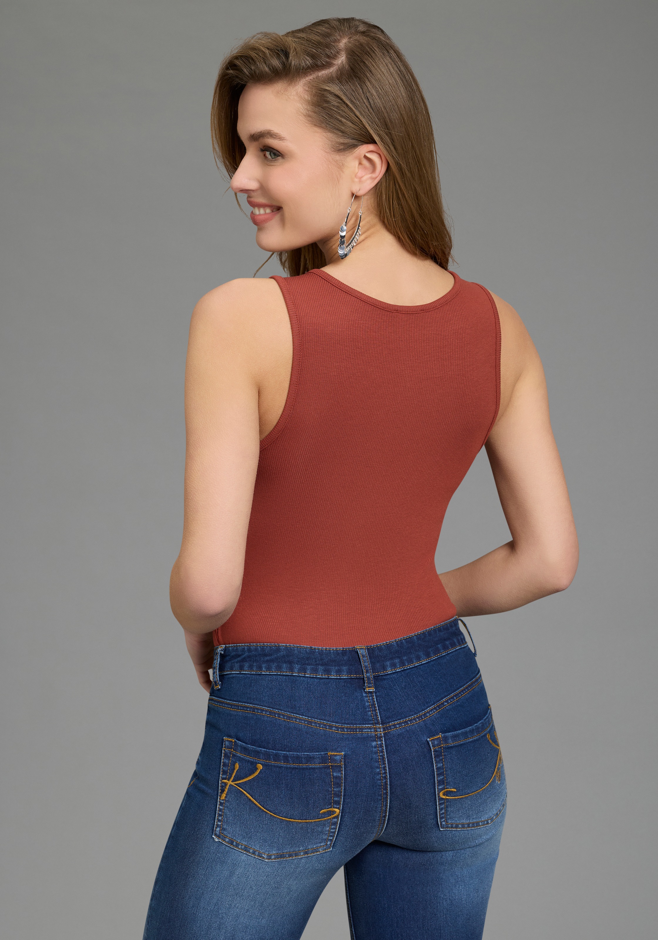 Flashlights Body für Erwachsene, figurenbetonte Passform, ärmellos