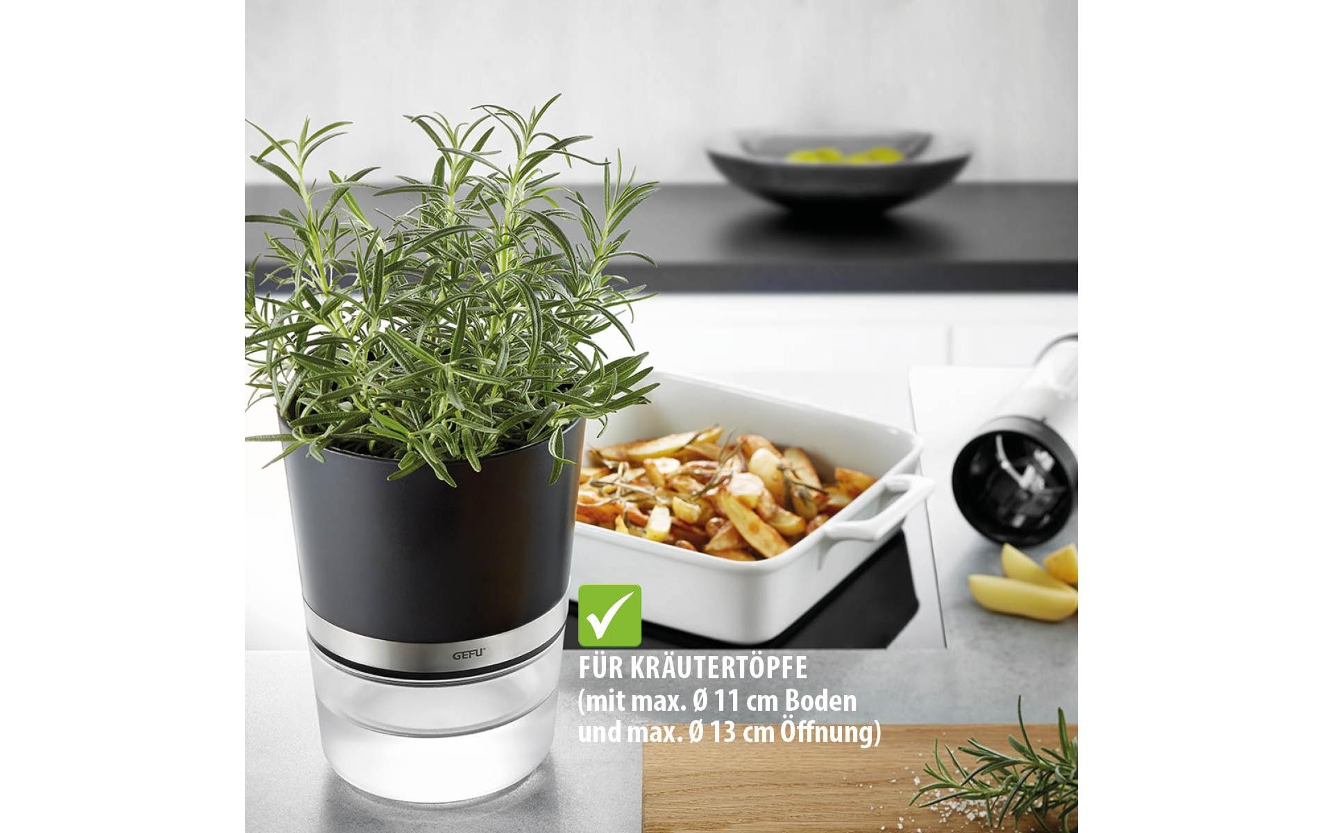 GEFU Pot à herbes »Botanico« mit Bewässerungssystem