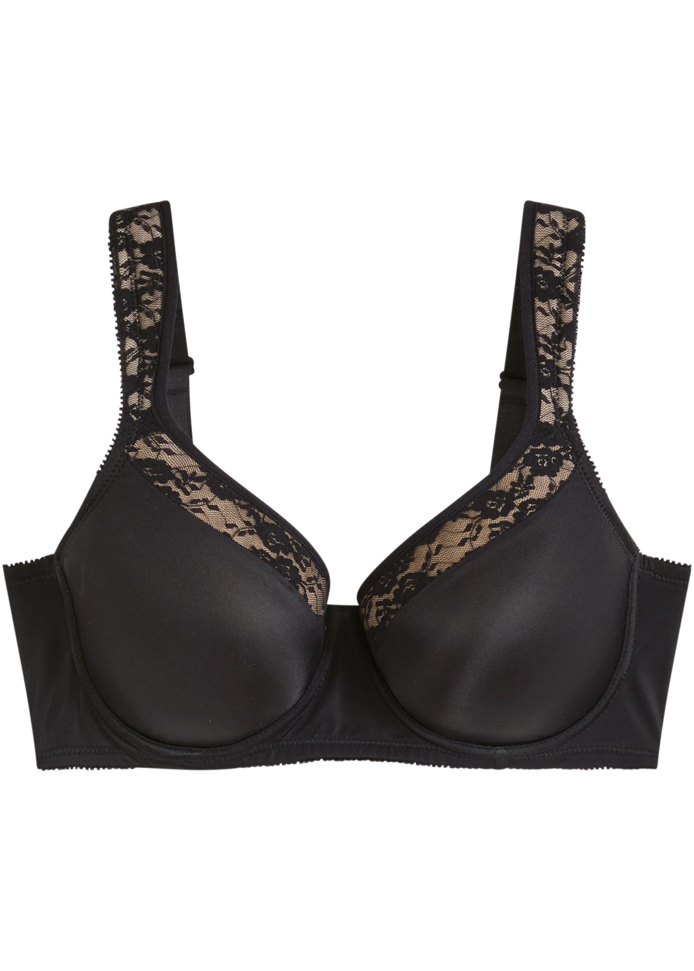 bonprix Soutiens-gorge moulés »Schalen-BH mit gepolsterten Trägern« nahtlos vorgeformte Cups, gepolsterte Träger