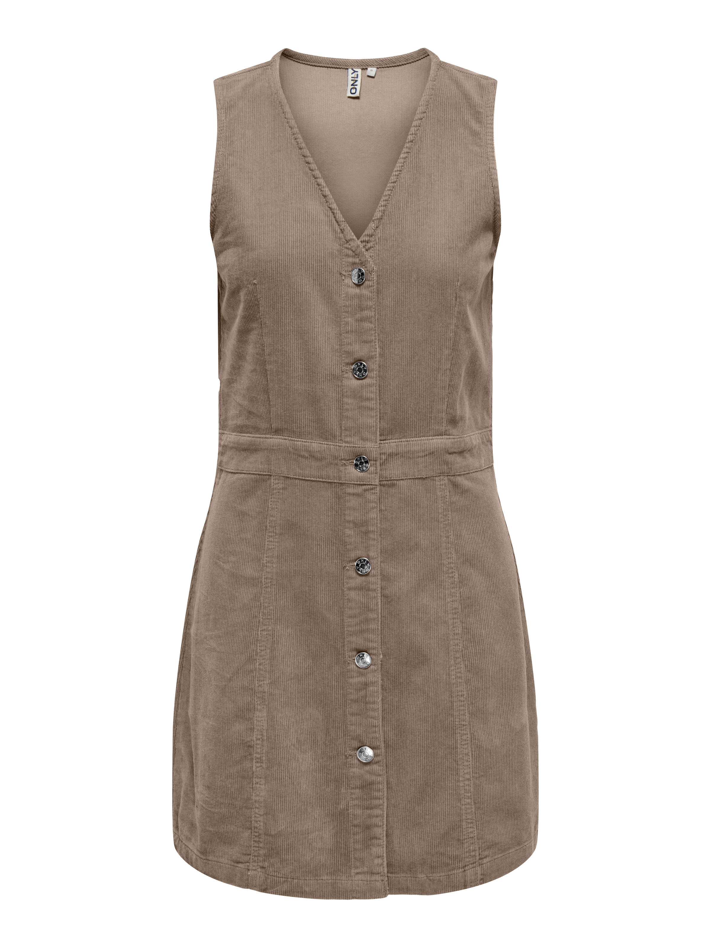 ONLY Robe en velours côtelé »ONLMOXIE S/L BUT CORD DRESS CC PNT« coton, coupe régulière