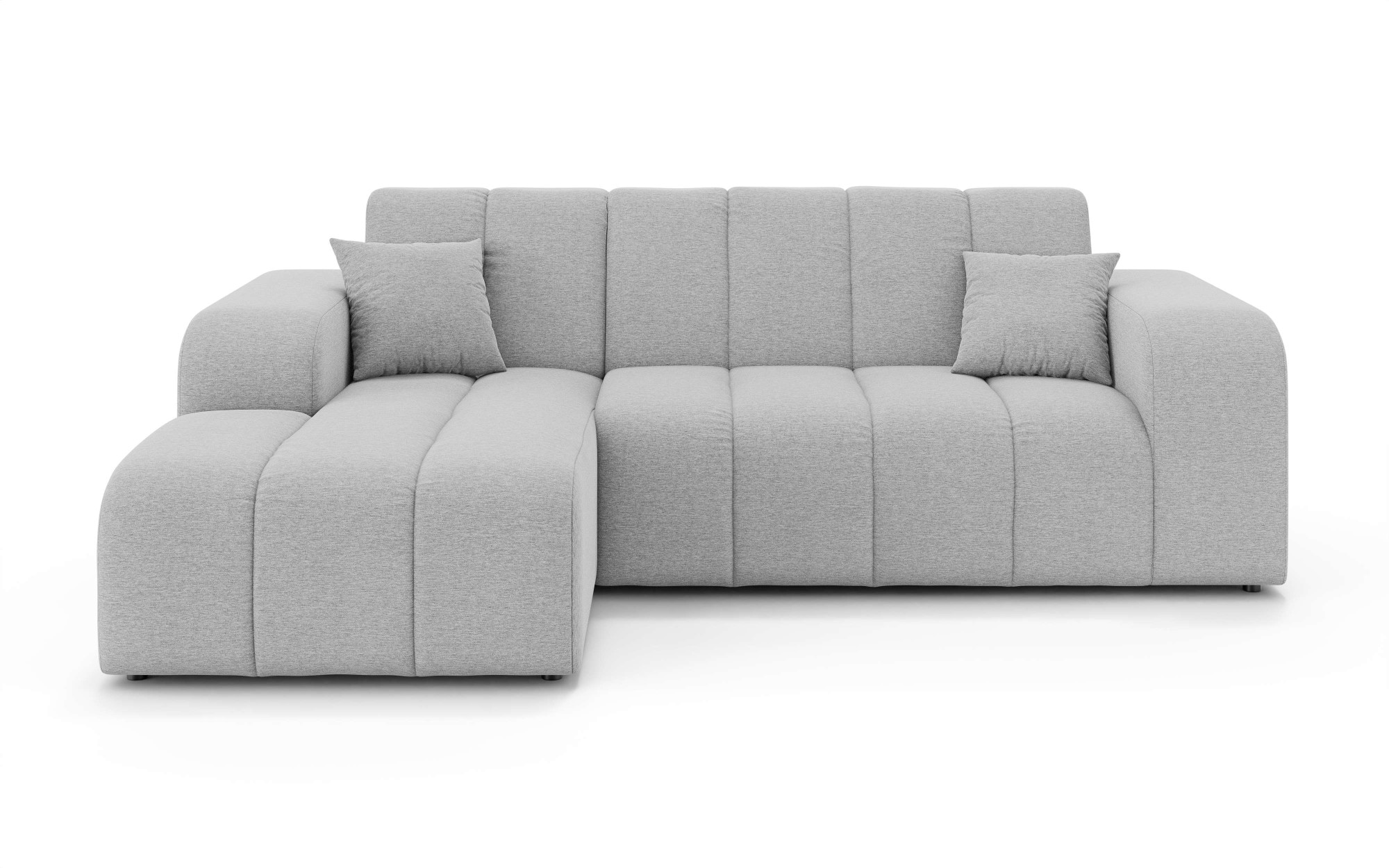 INOSIGN Canapé d'angle »CASSY L-Form, Schlafsofa mit Bettkasten, Masse B/T/H: 245/165/88 cm« mit 2 Rückenkissen, Recamiere rechts oder links bestellbar