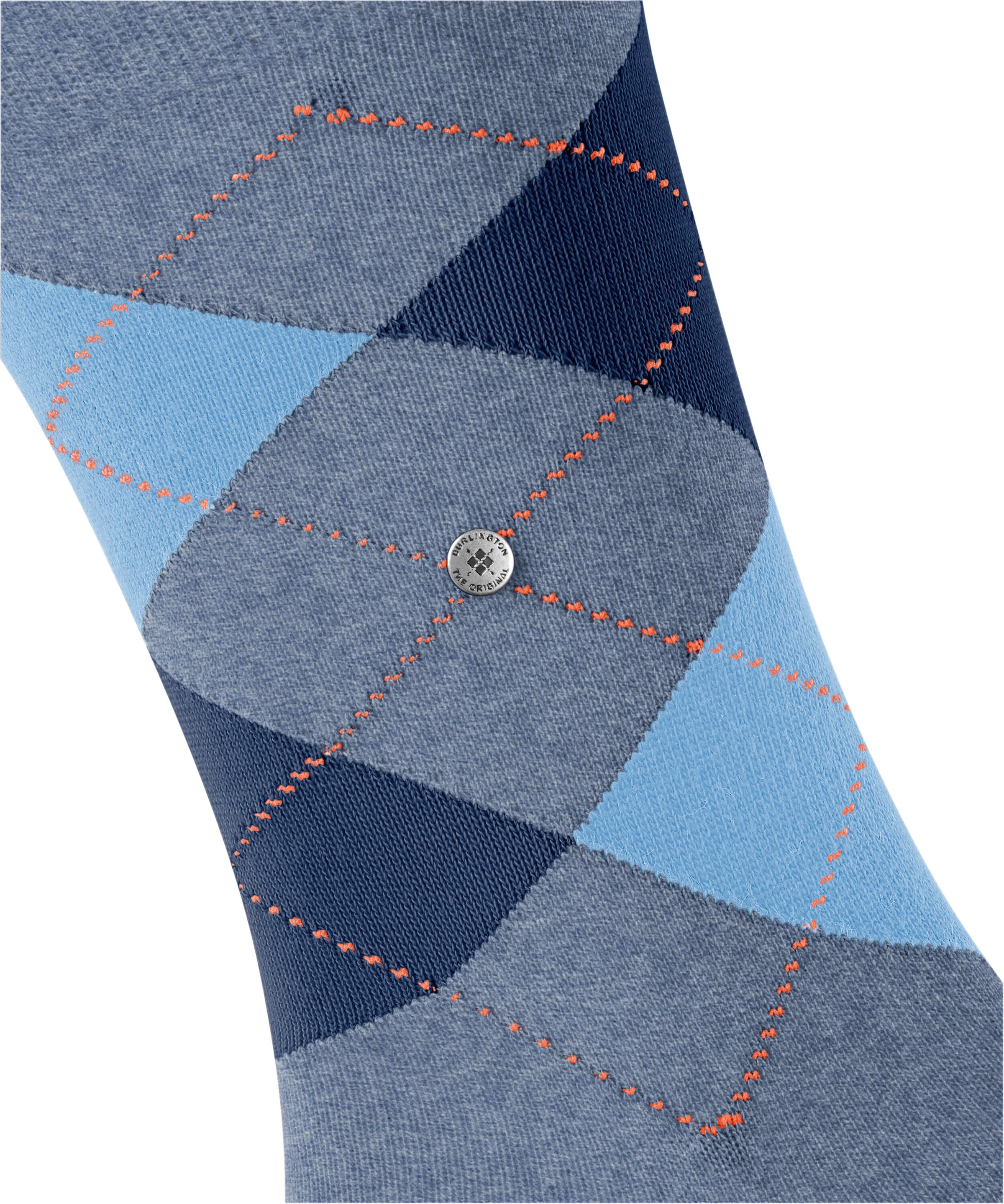 Burlington Chaussettes »King« taille unique 40-46, motif argyle, clip Burlington