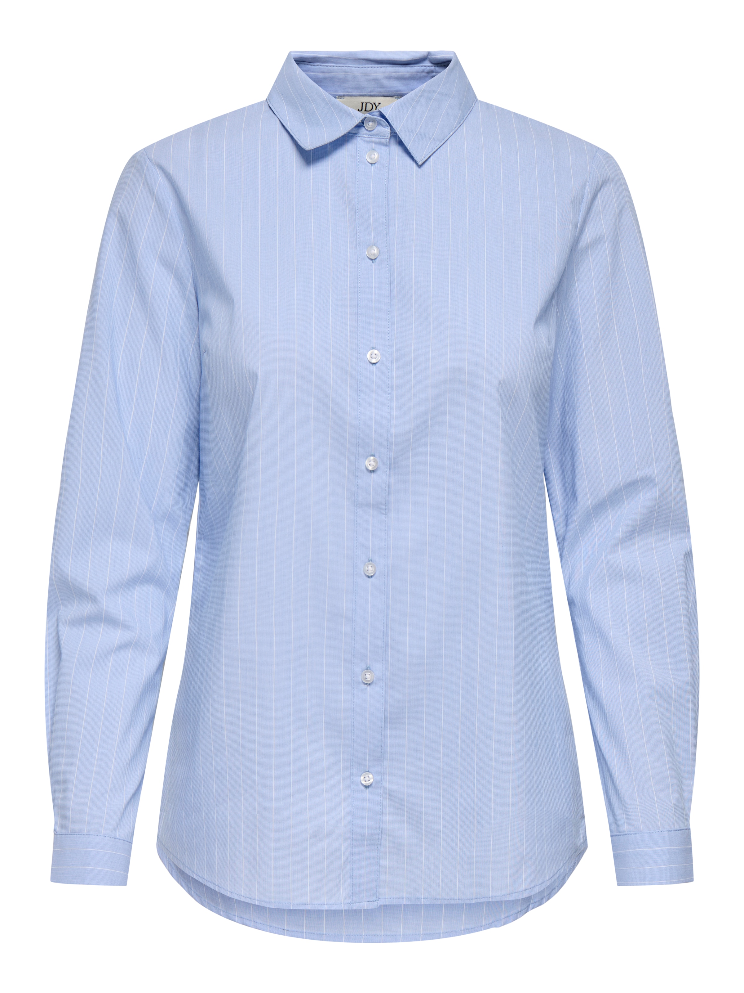 JDY Blouse chemise »JDYMIO L/S SHIRT WVN NOOS« mélange coton, coupe régulière