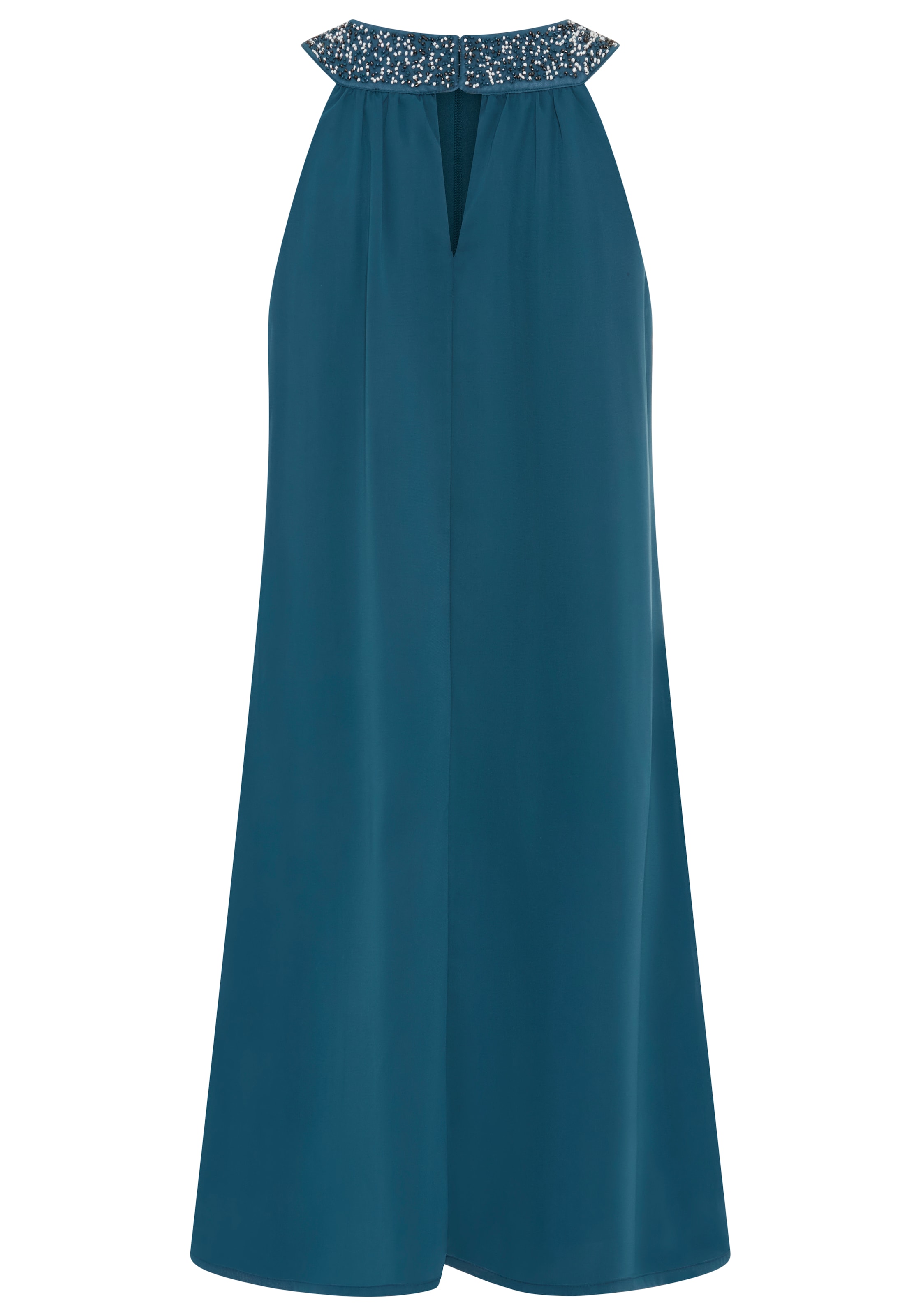 Laura Scott Robe de soirée pour occasions spéciales, en georgette avec doublure jersey, longueur genoux